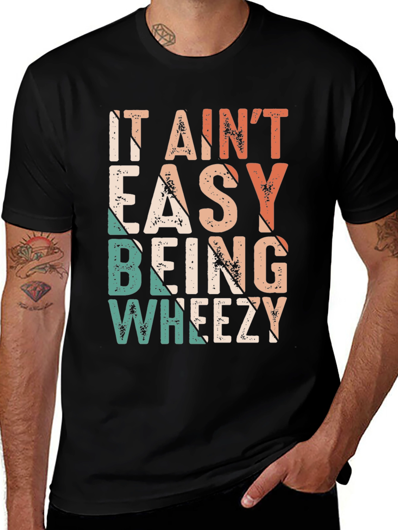 Variant 28 of It Ain't Easy Being Wheezy Graphic Tee