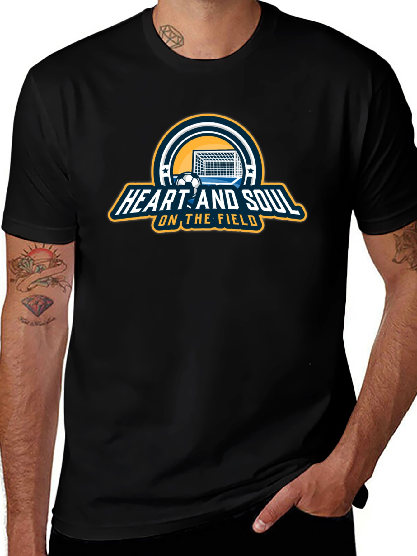 Variant 23 of Heart and Soul on the Field T-Shirt
