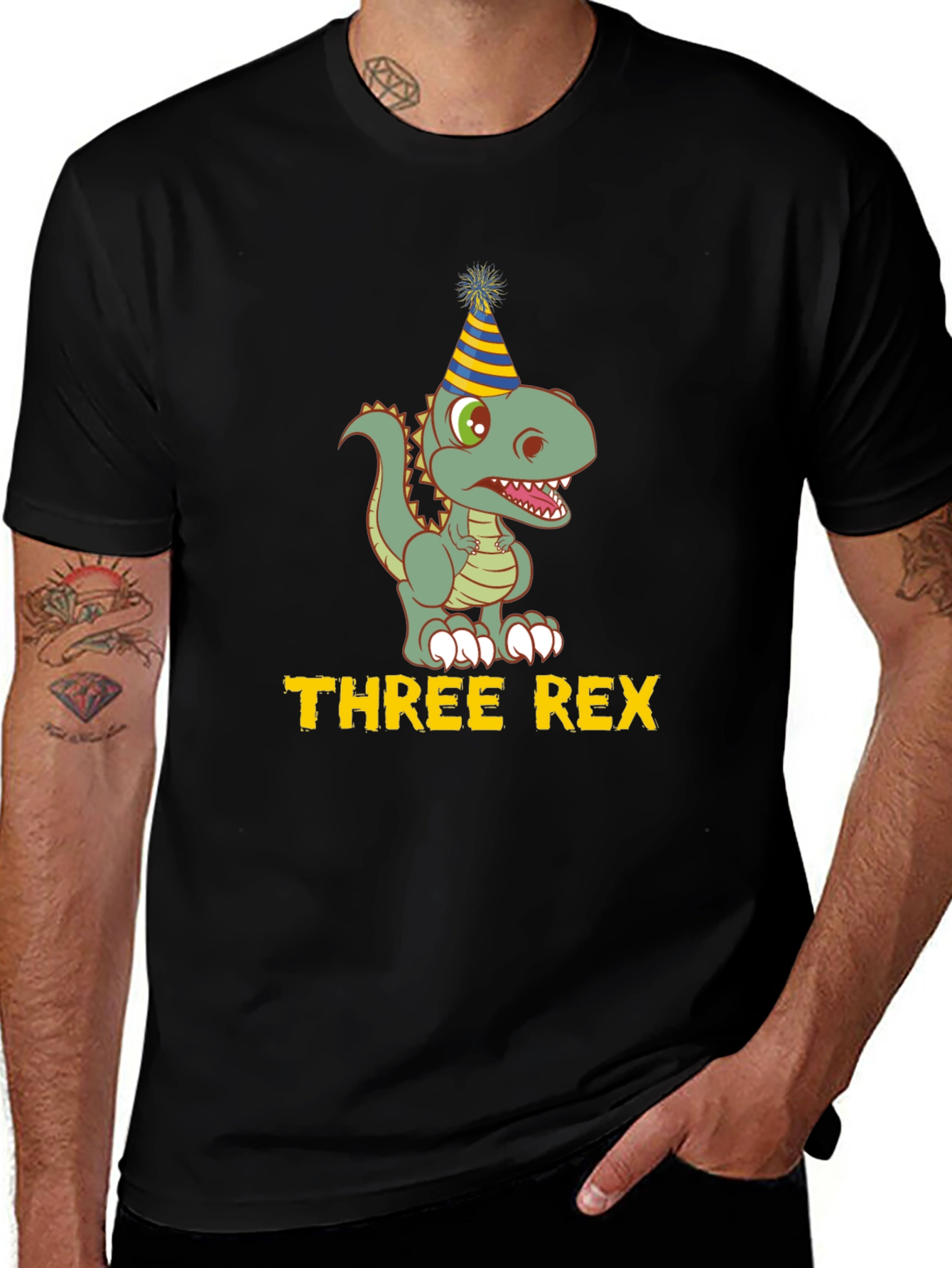 Variant 20 of Three Rex Dinosaur T-Shirt