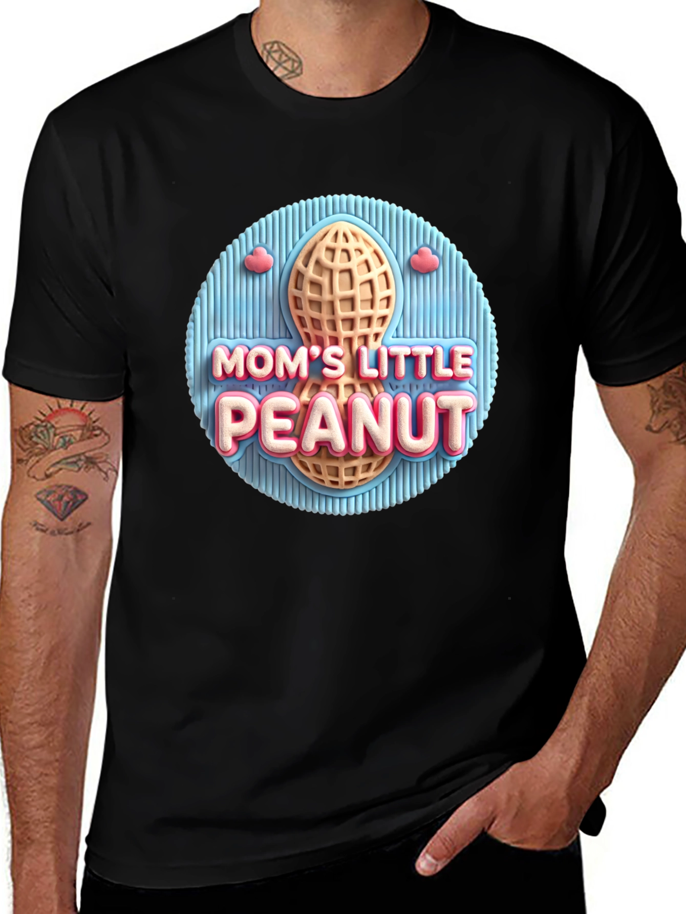 Variant 15 of Mom's Little Peanut T-Shirt - Adorable Baby Tee