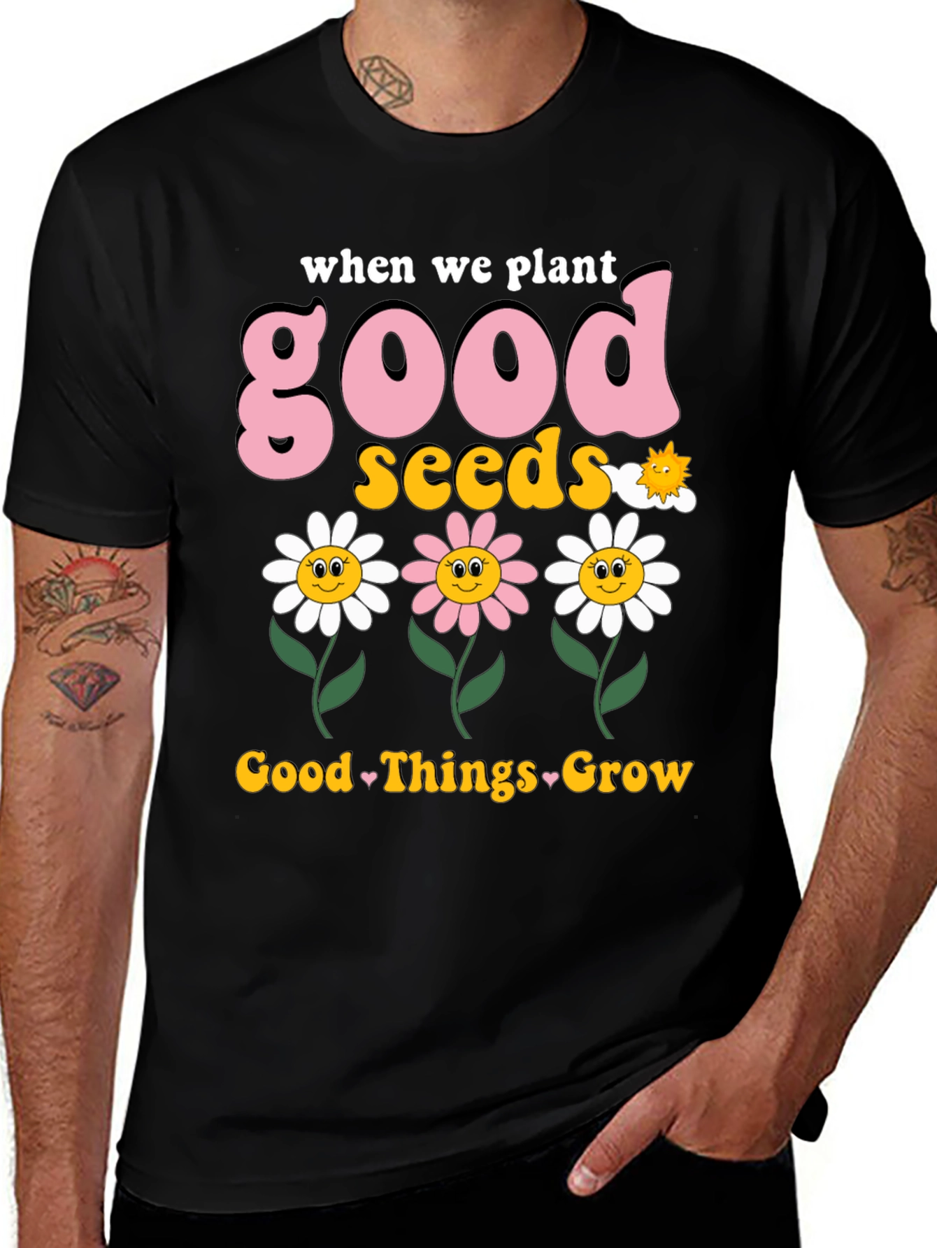 Variant 26 of Good Seeds Plant Graphic Tee