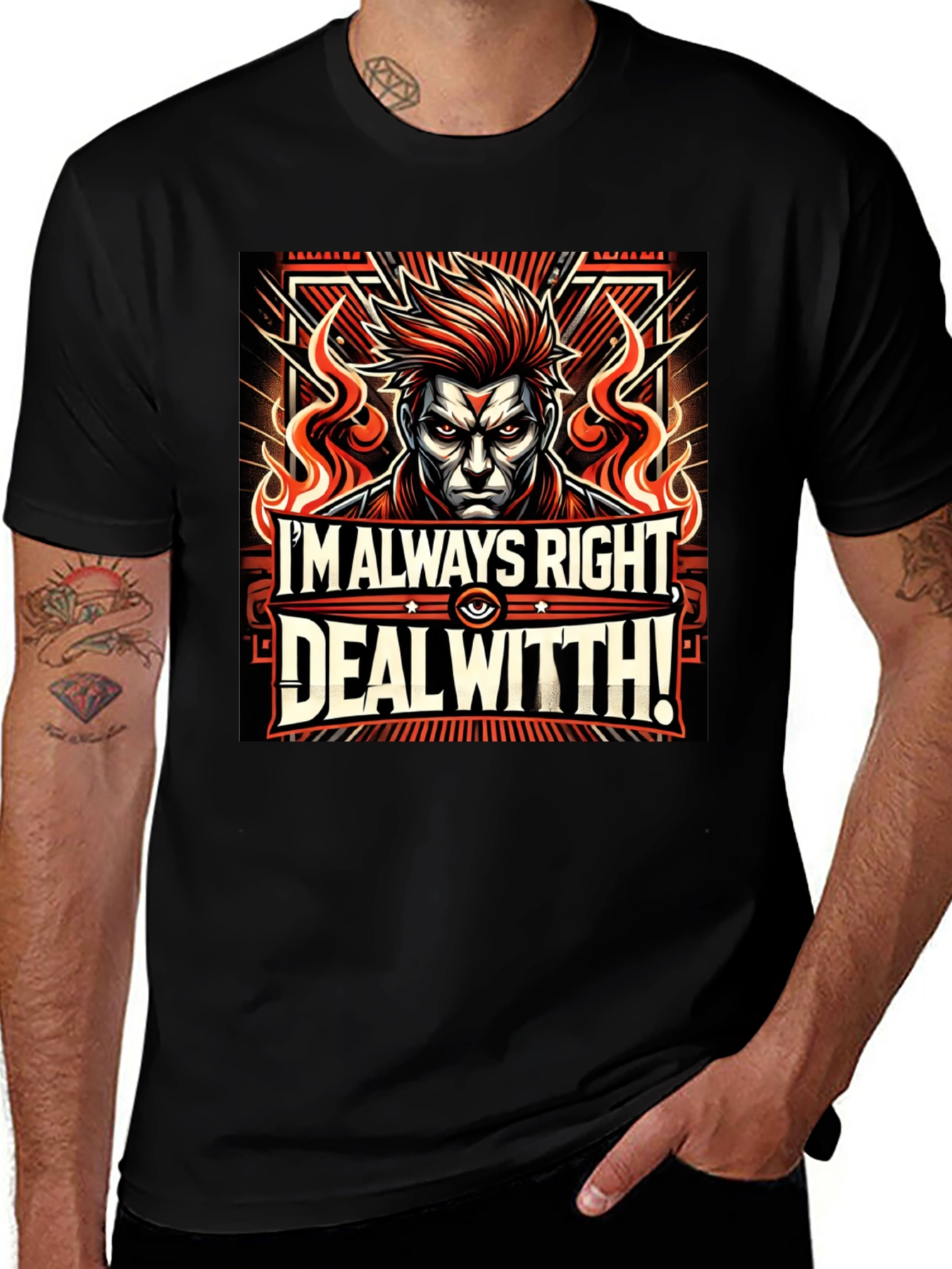 Variant 19 of I'm Always Right Graphic Tee