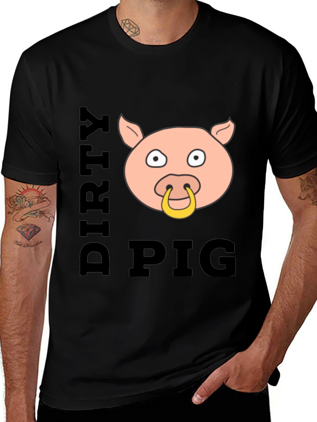 Variant 29 of Dirty Pig Graphic T-Shirt