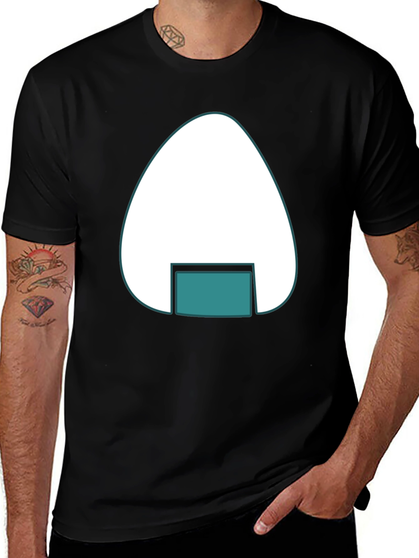 Onigiri T-Shirt - Cool Sushi Rice Ball Design