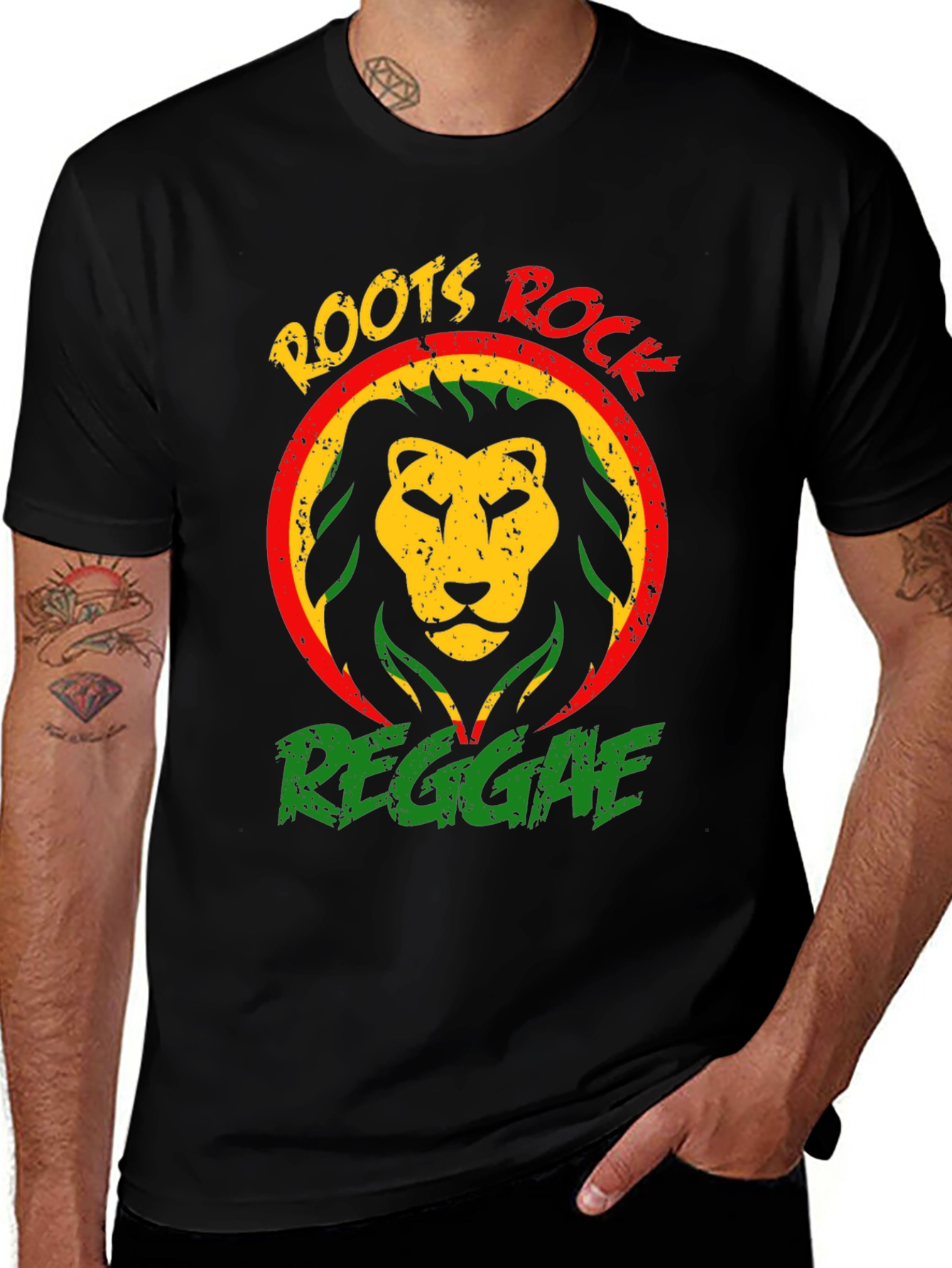 Variant 23 of Roots Rock Reggae Graphic T-Shirt