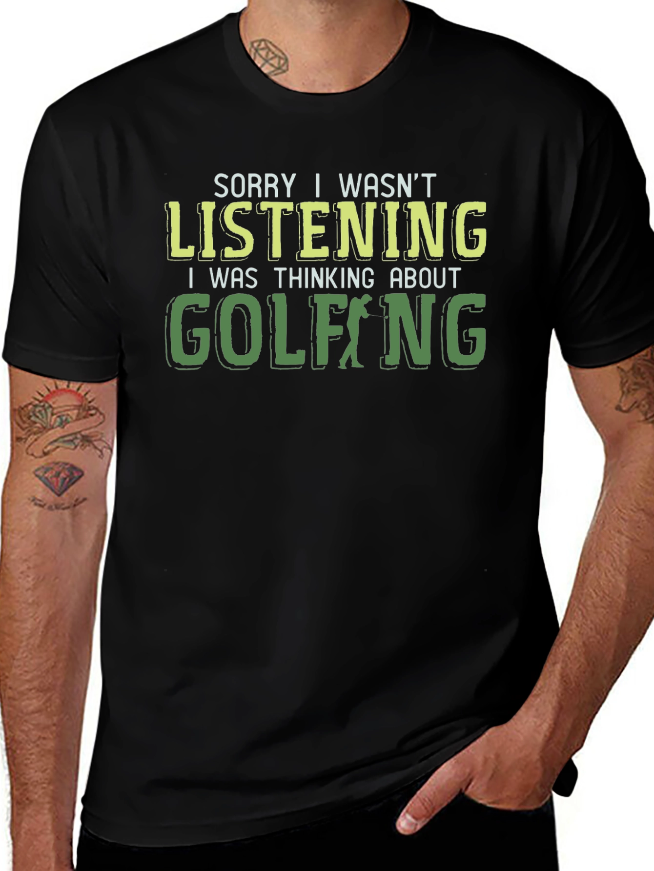 Variant 21 of Golfing T-Shirt Funny Novelty Tee