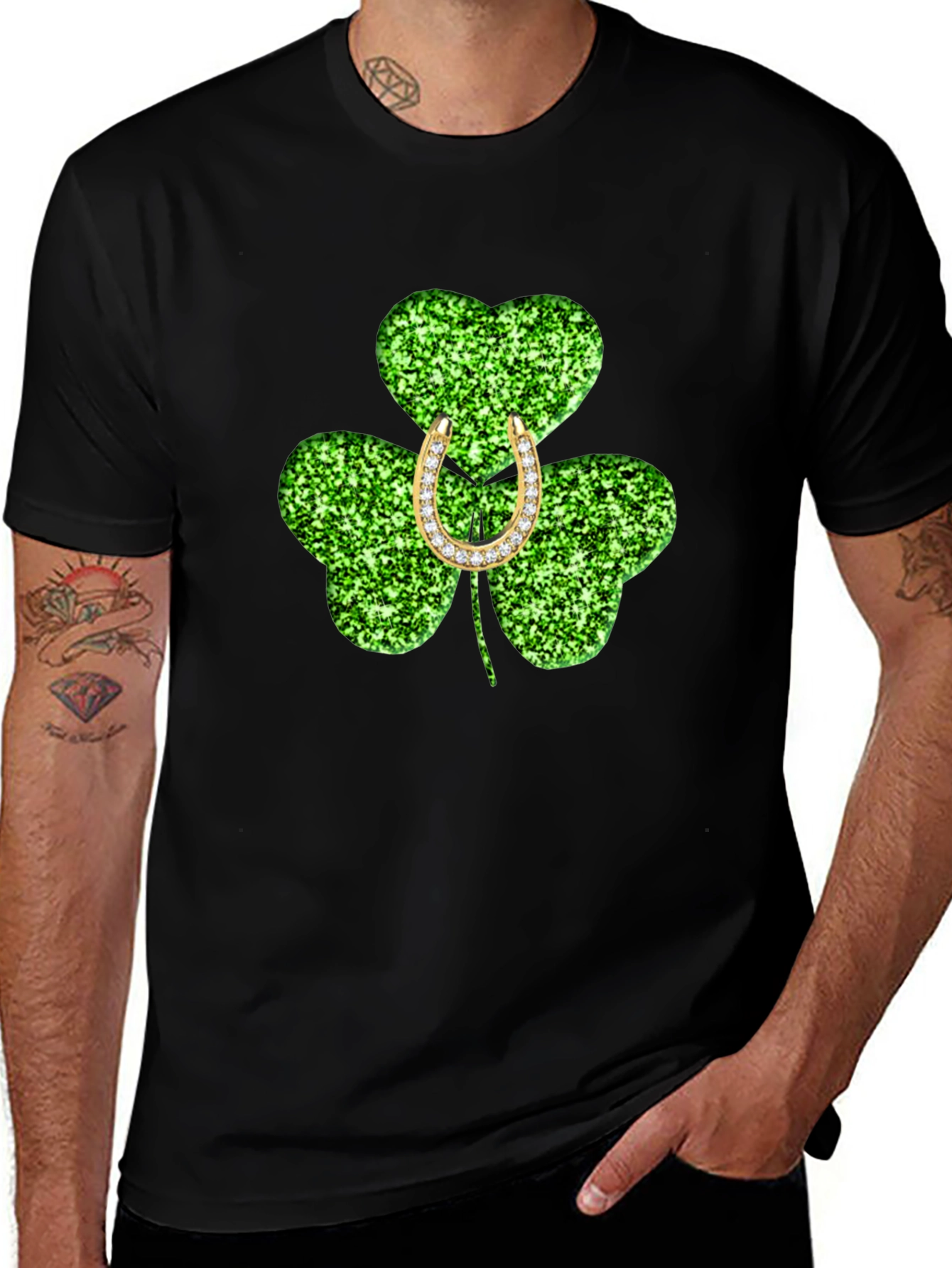 Shamrock T-Shirt - St. Patrick's Day Lucky Clover