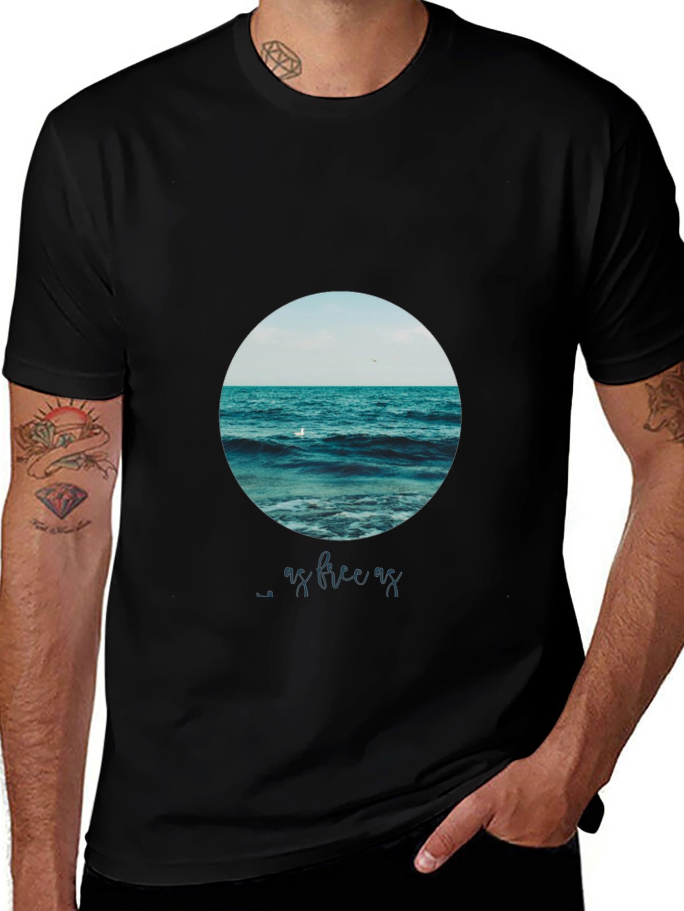 Variant 28 of Ocean View Graphic T-Shirt