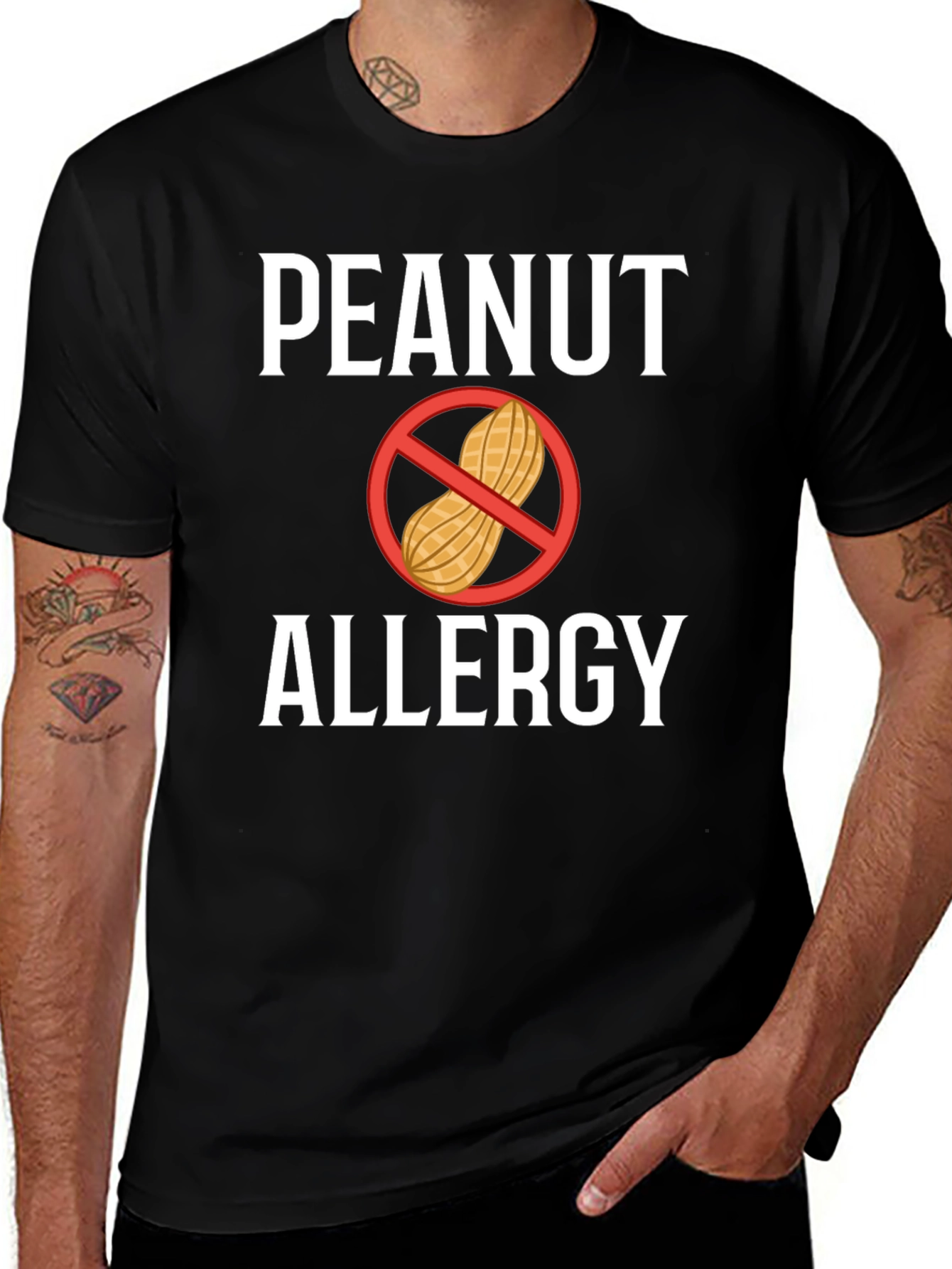 Variant 5 of Peanut Allergy Awareness T-Shirt