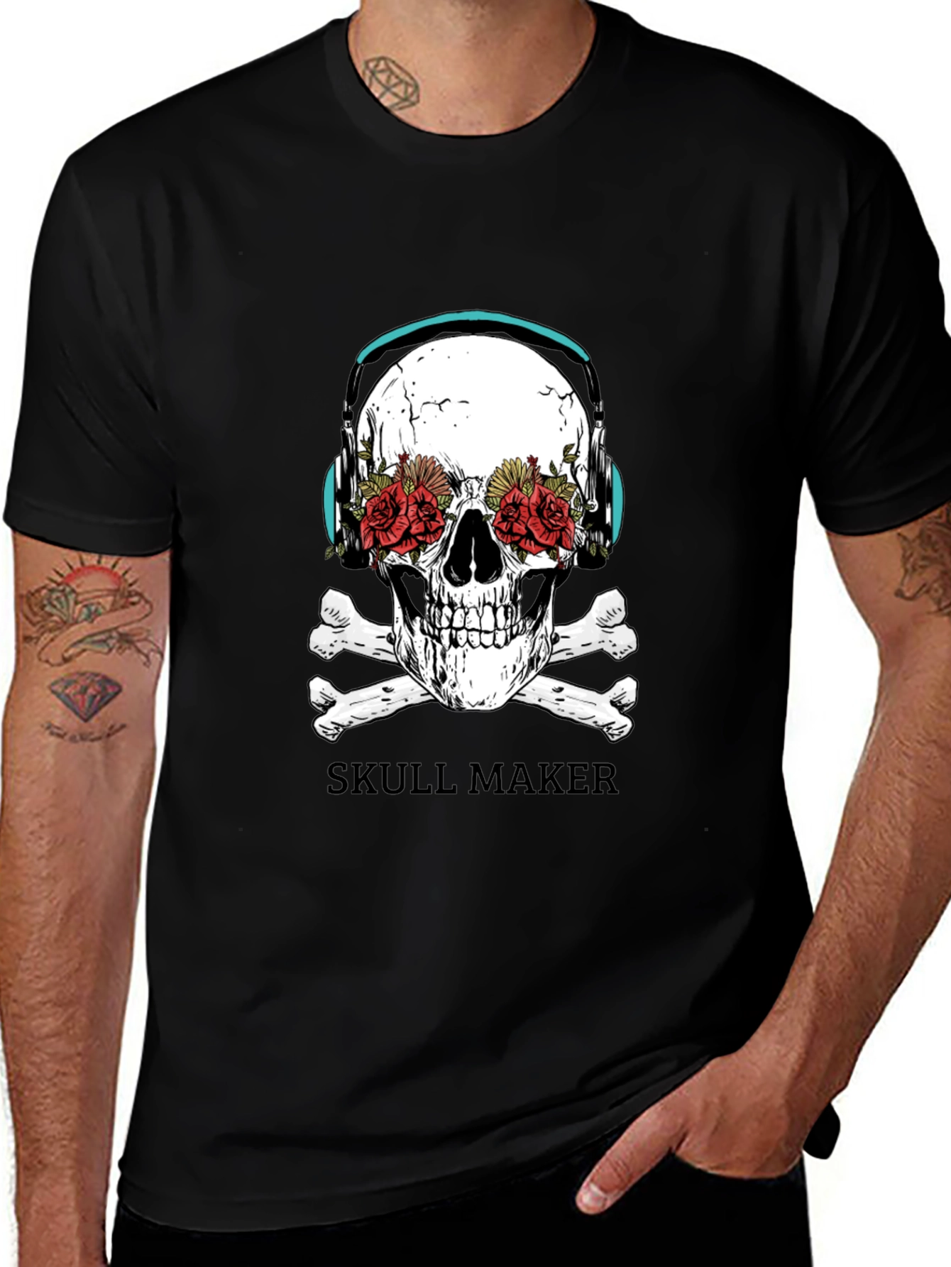 Variant 6 of Skull Maker T-Shirt