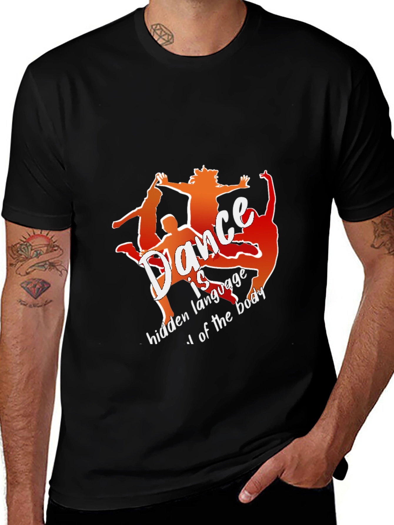 Variant 19 of Dance Is Hidden Language T-Shirt - Stylish Graphic Tee
