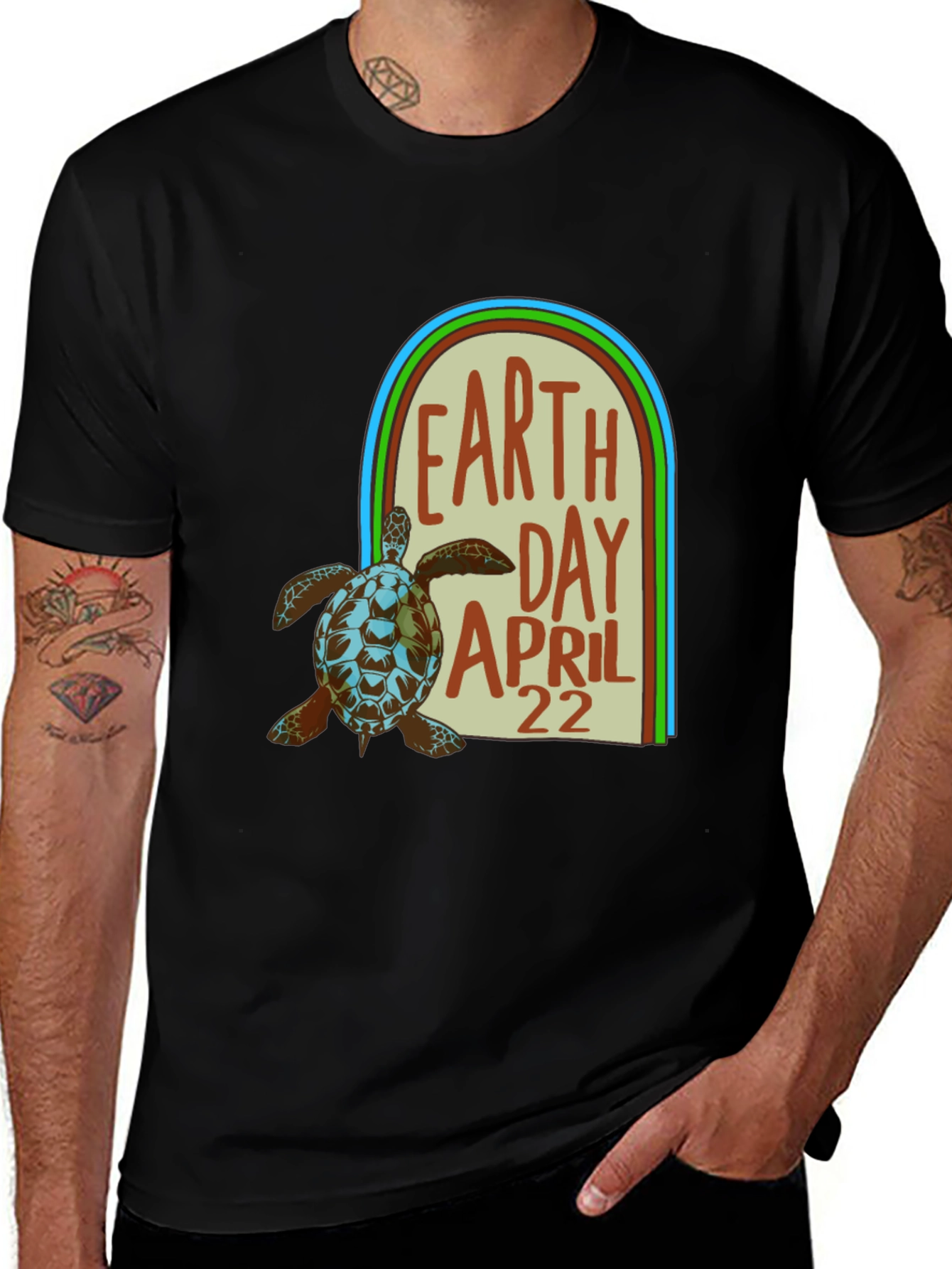 Earth Day Turtle Tee - April 22nd