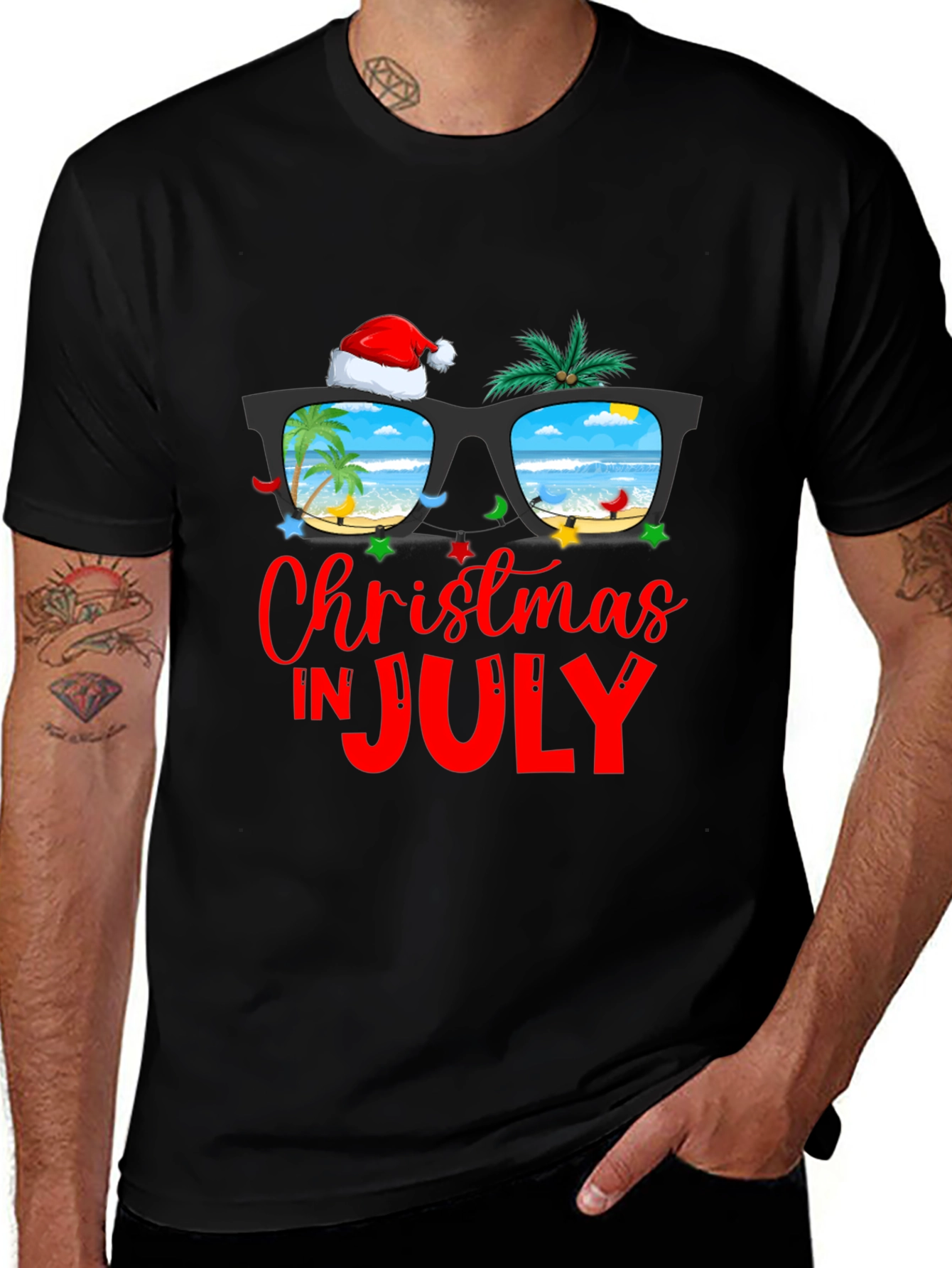 Christmas in July Graphic T-Shirt
