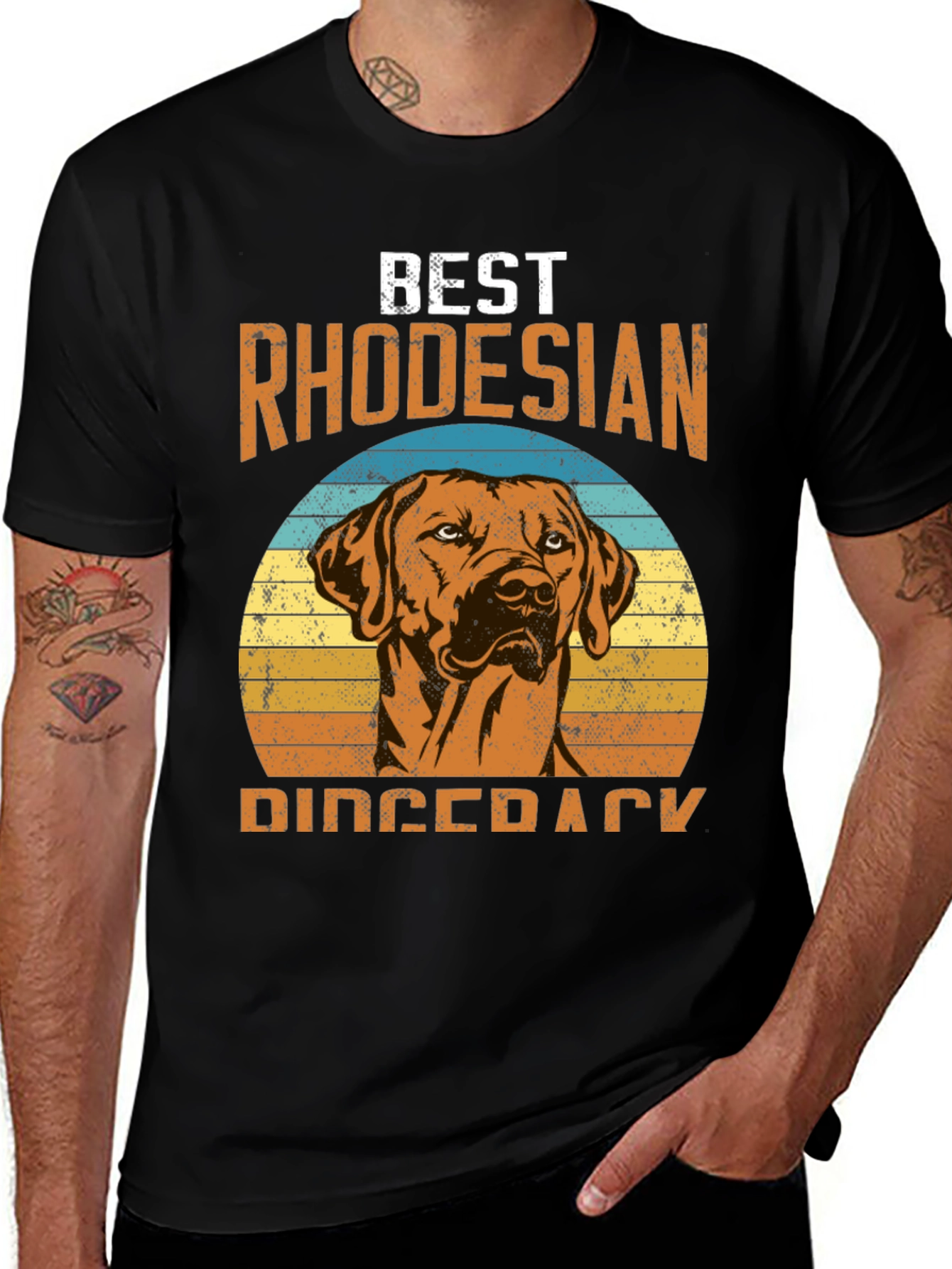 Best Rhodesian Ridgeback Dog T-Shirt