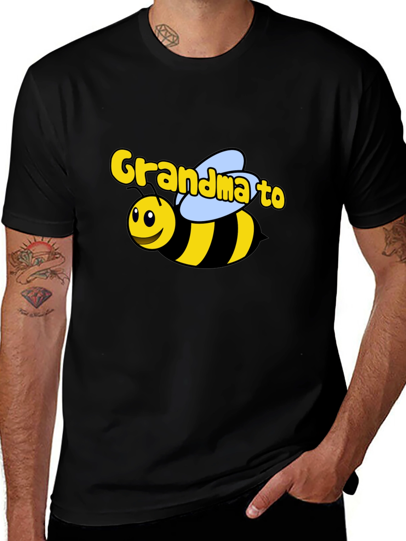 Variant 27 of Grandma to Bee T-Shirt - Cute Graphic Tee