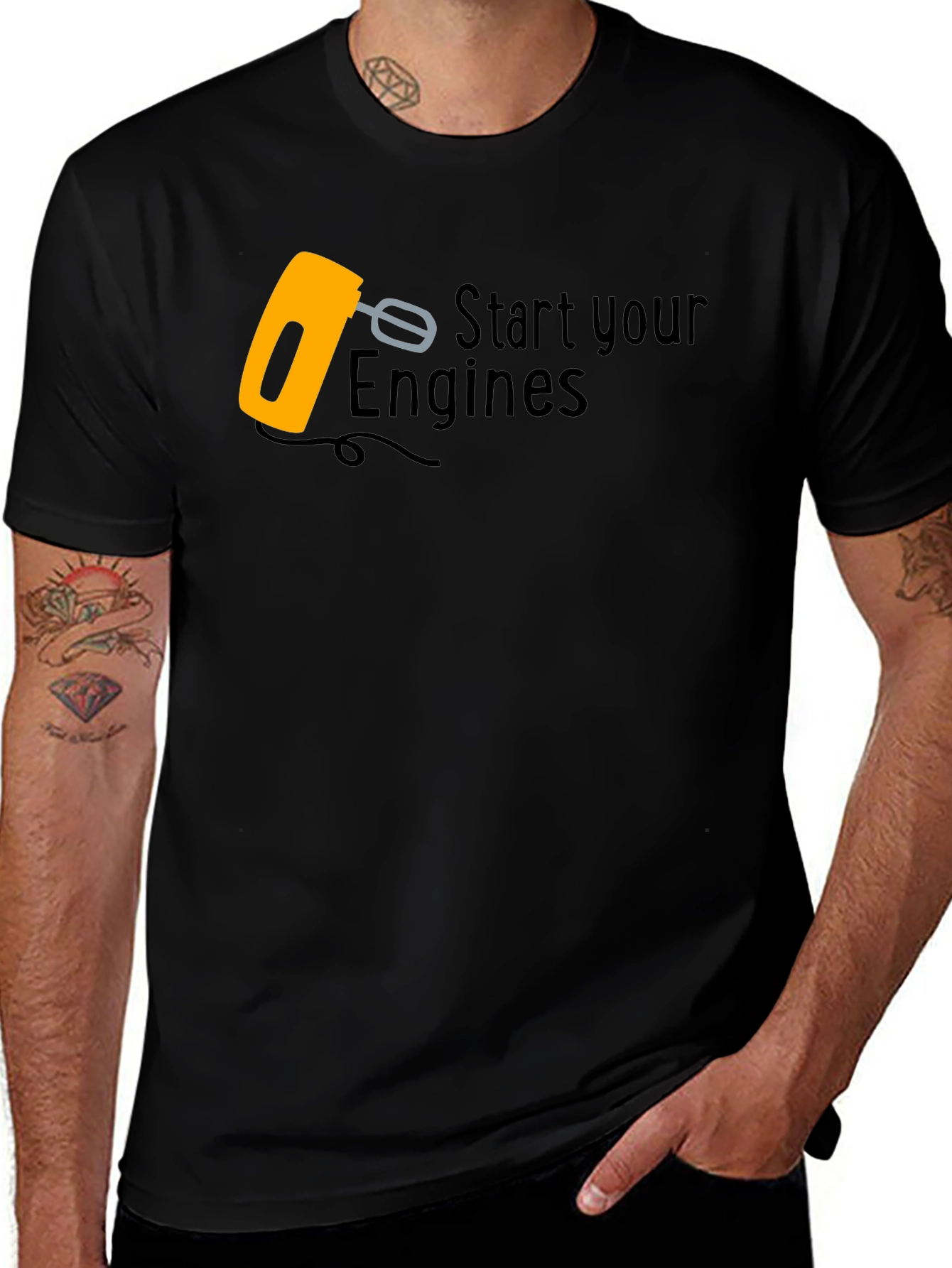 Start Your Engines Funny Mixer T-Shirt