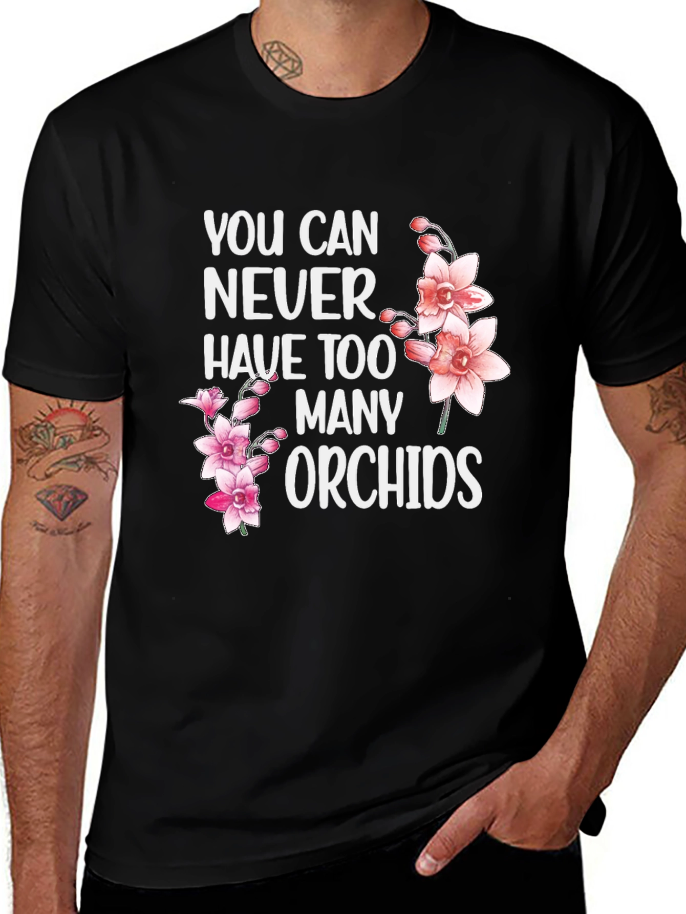 Variant 22 of Orchid Lover T-Shirt: You Can Never Have Too Many!