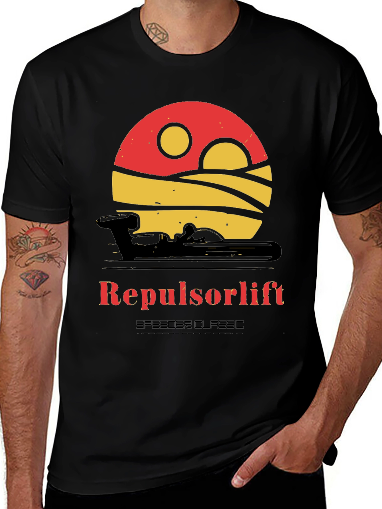 Variant 19 of Repulsorlift Speeder Classic Graphic T-Shirt