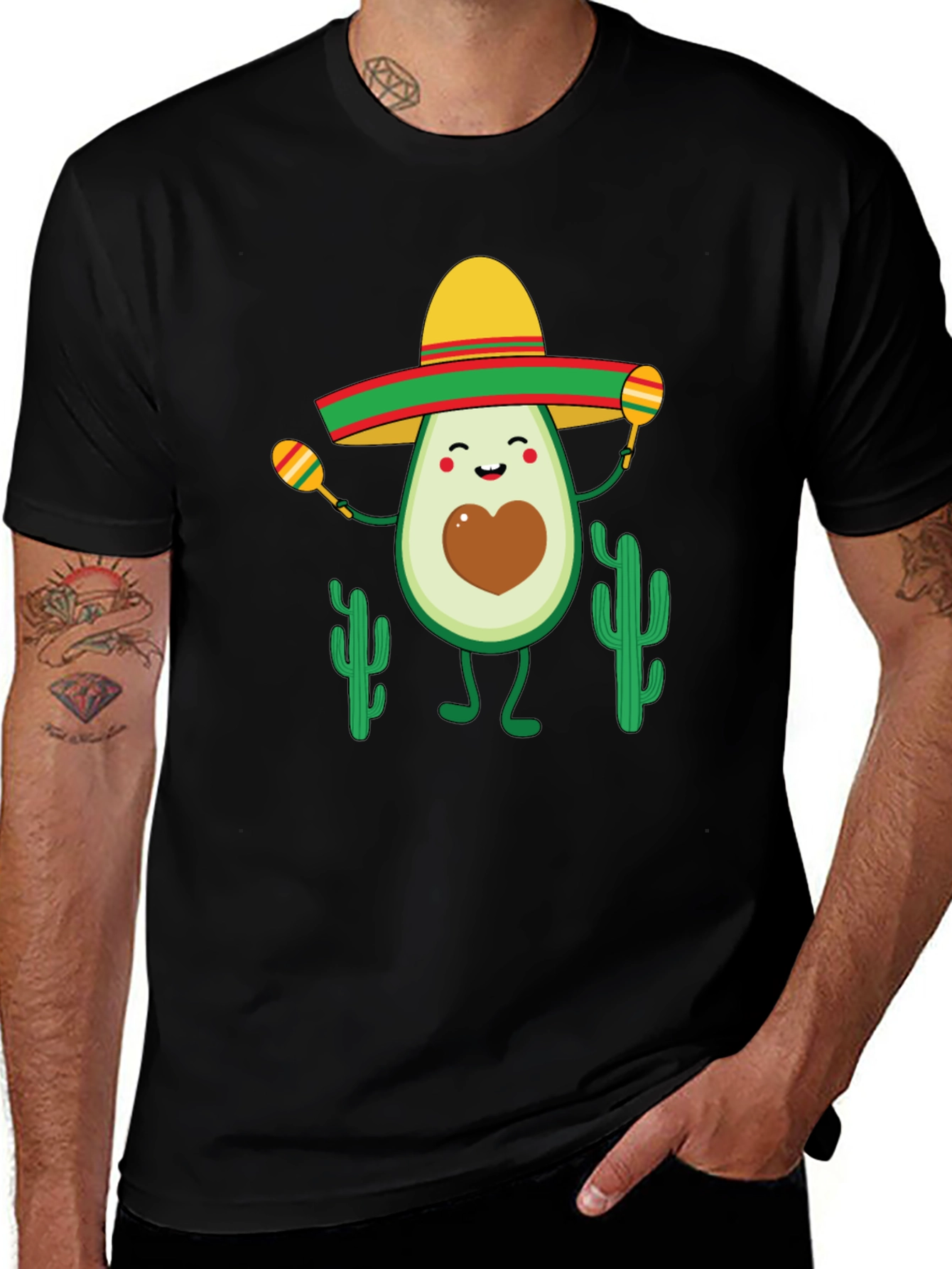 Funny Avocado Cinco de Mayo T-Shirt