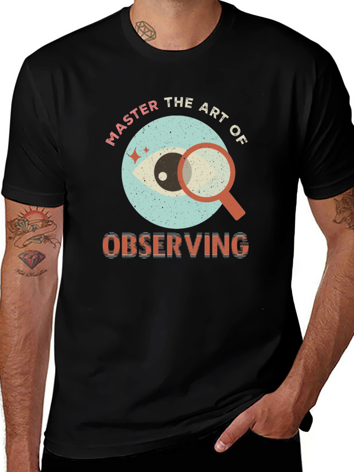 Master the Art of Observing Graphic T-Shirt