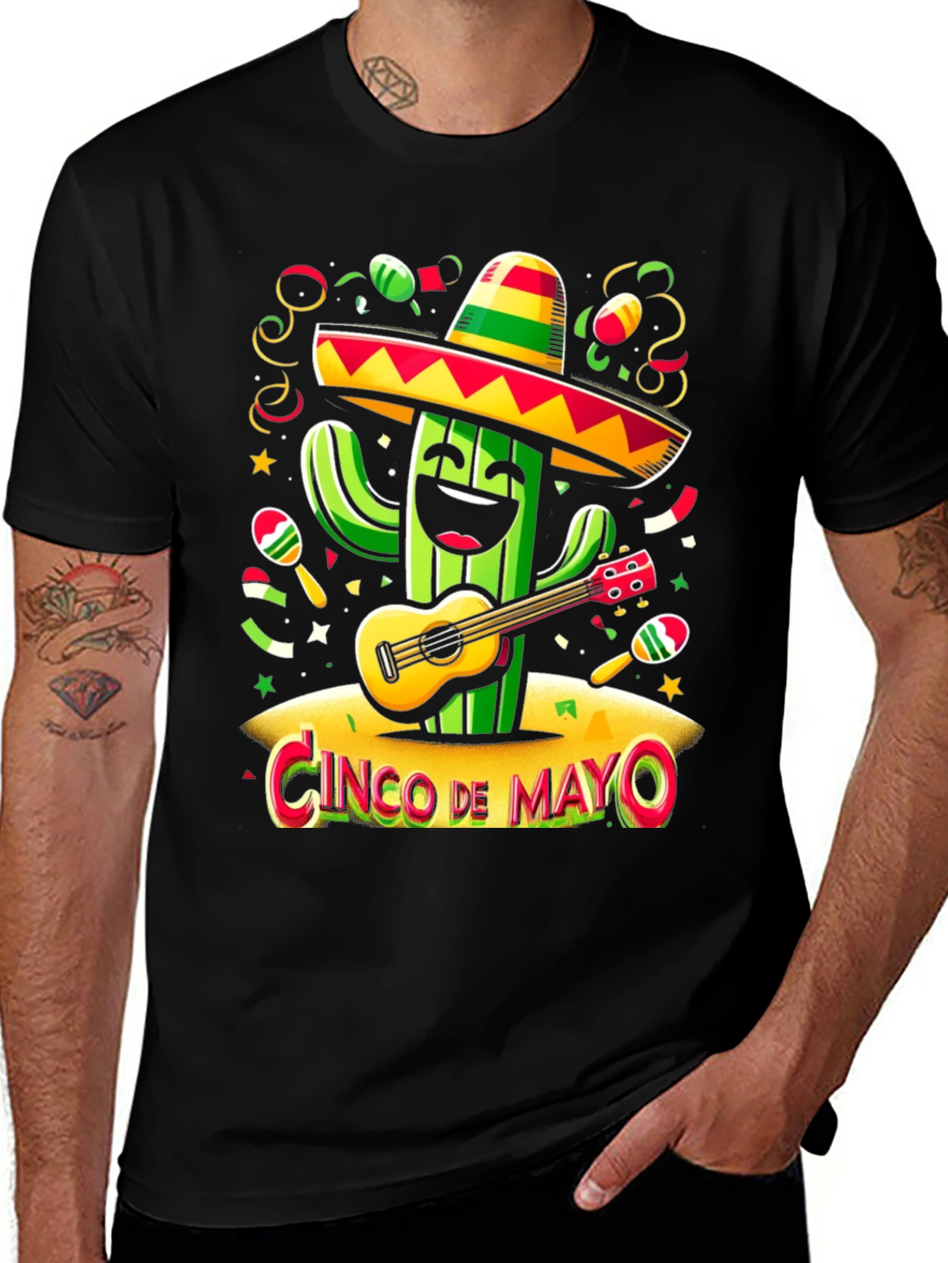 Cinco De Mayo Cactus T-Shirt