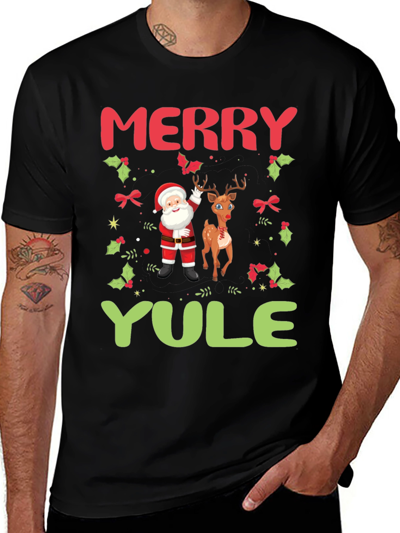 Merry Yule Christmas T-Shirt