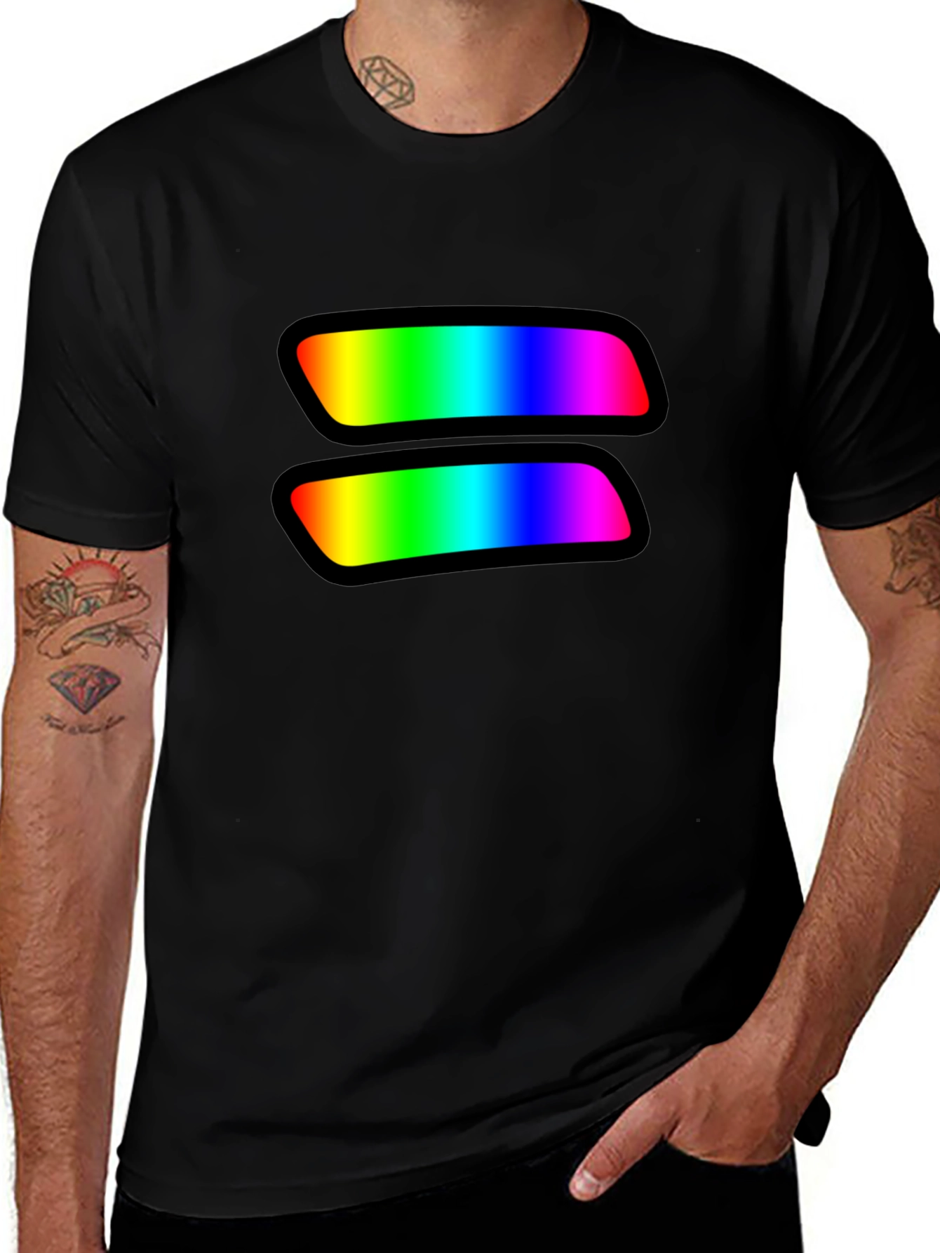 Variant 26 of Equality Rainbow T-Shirt - Pride Fashion