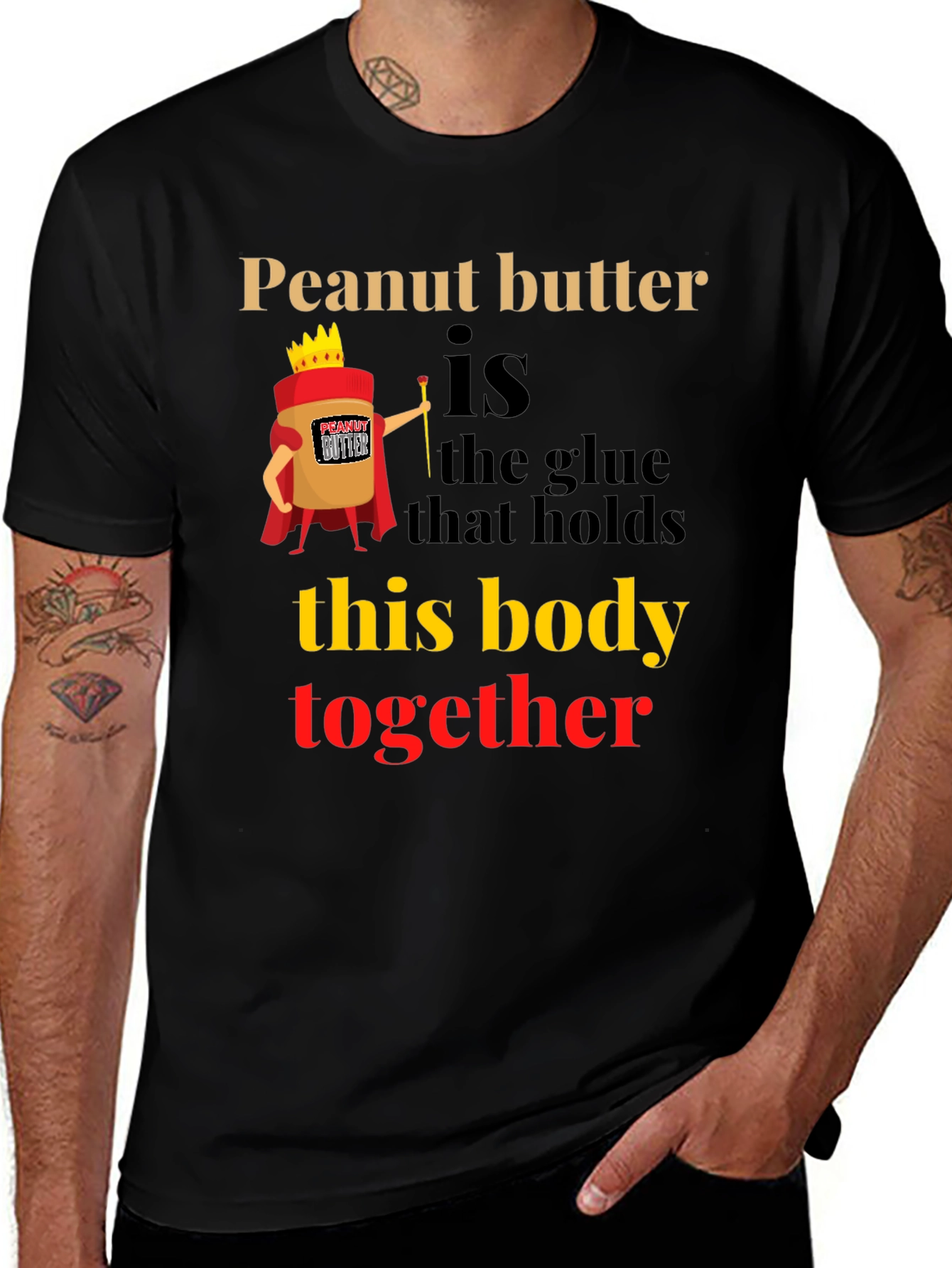 Peanut Butter Body Men's T-Shirt