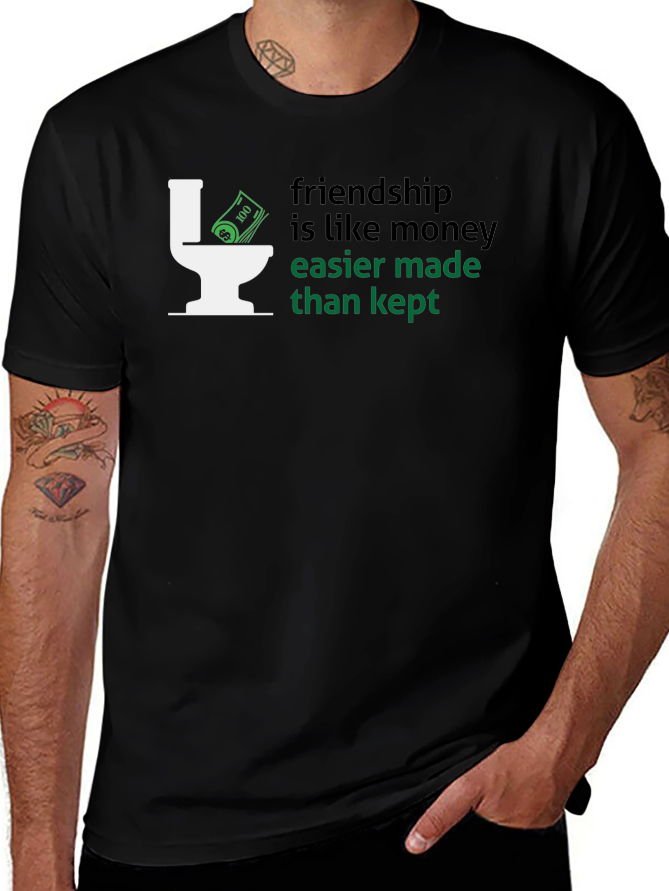 Variant 26 of Friendship is Money Men's T-Shirt