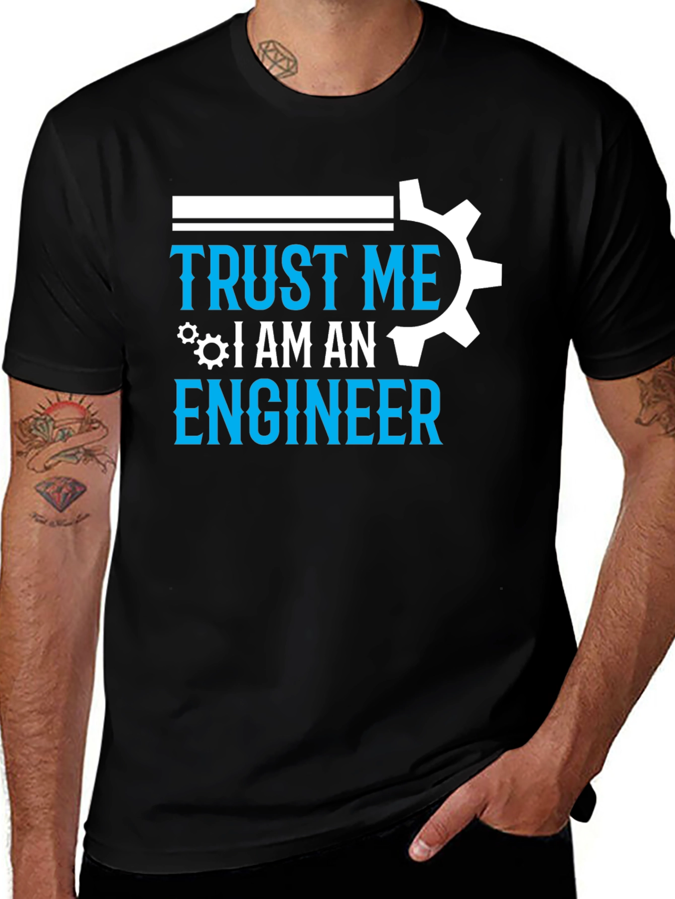 Variant 6 of Trust Me I'm An Engineer Graphic Tee
