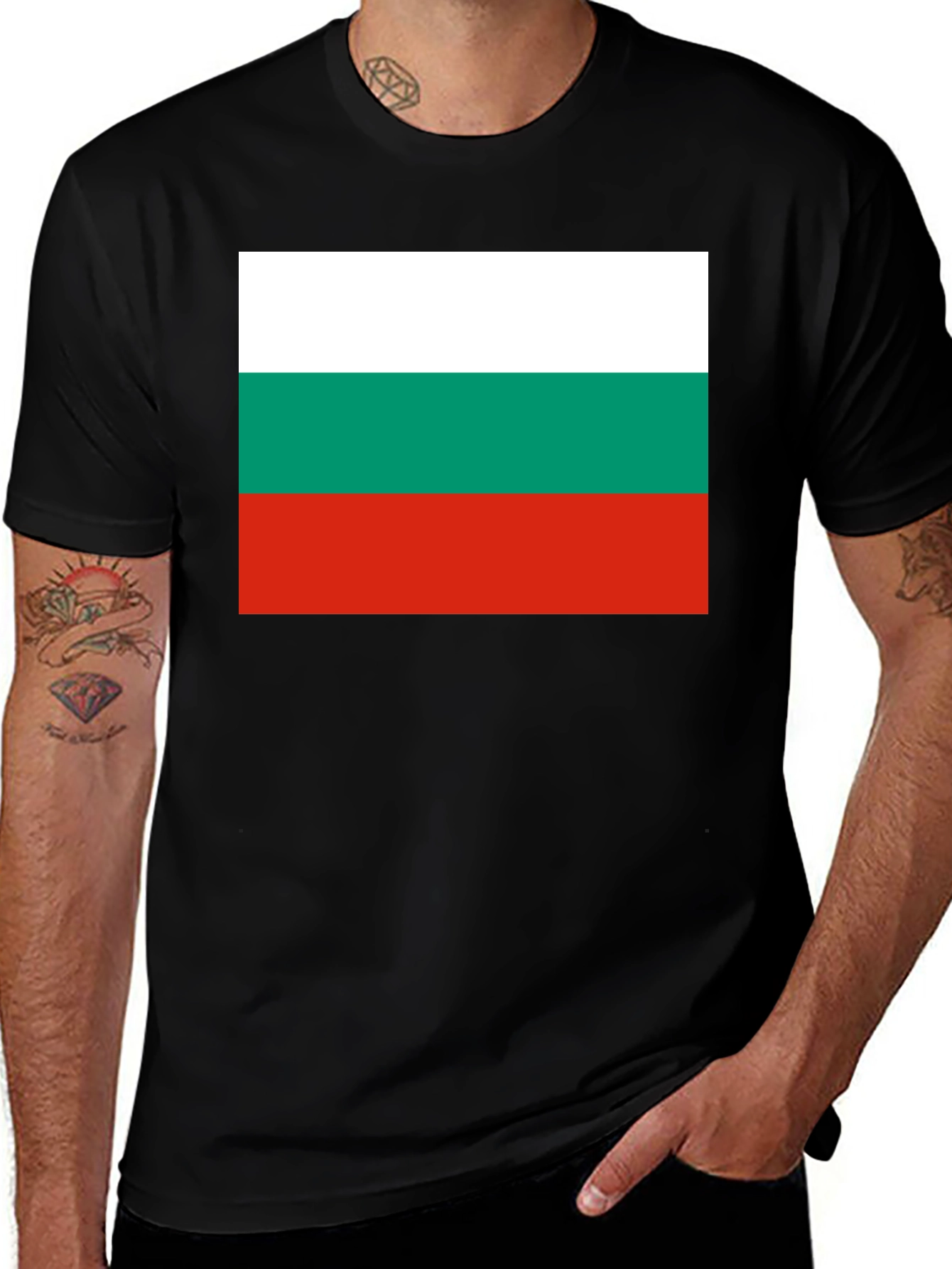 Bulgaria Flag T-Shirt - Show Your Pride!