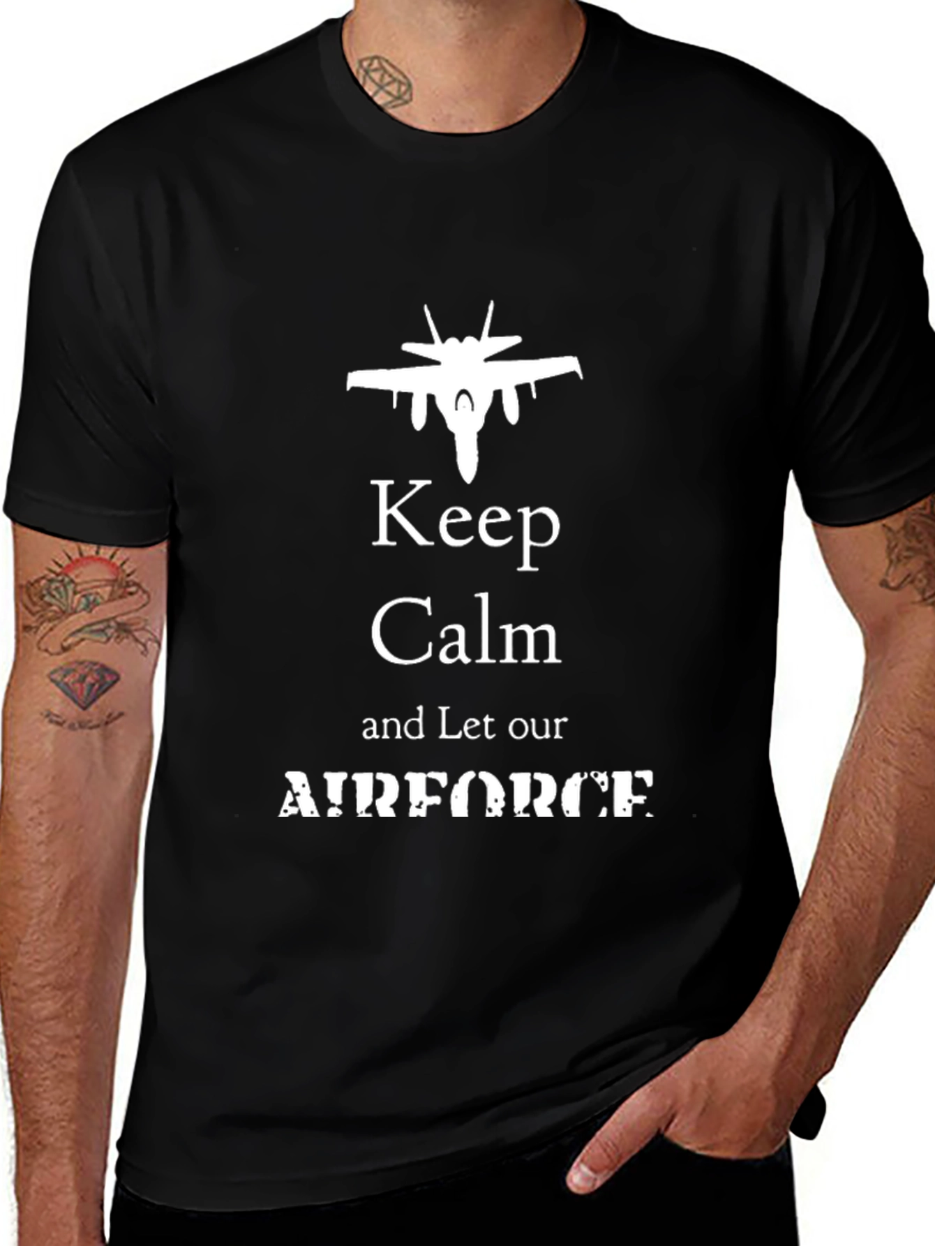 Keep Calm Air Force T-Shirt