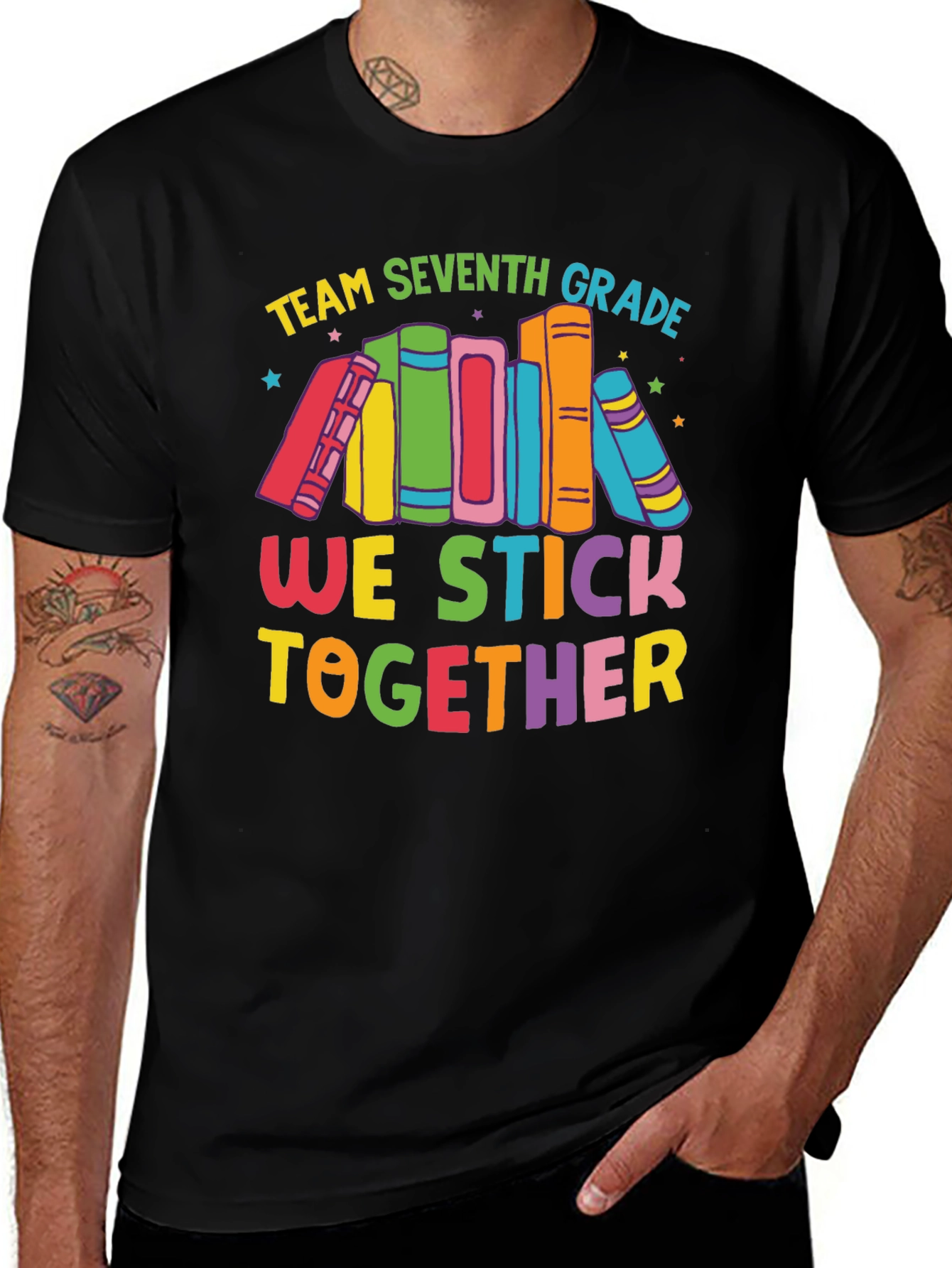 Variant 19 of Team Seventh Grade We Stick Together T-Shirt