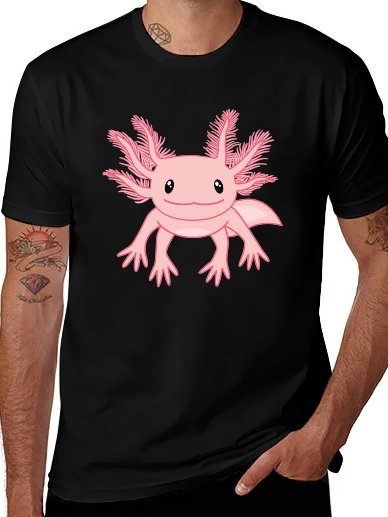 Variant 12 of Axolotl Graphic Tee