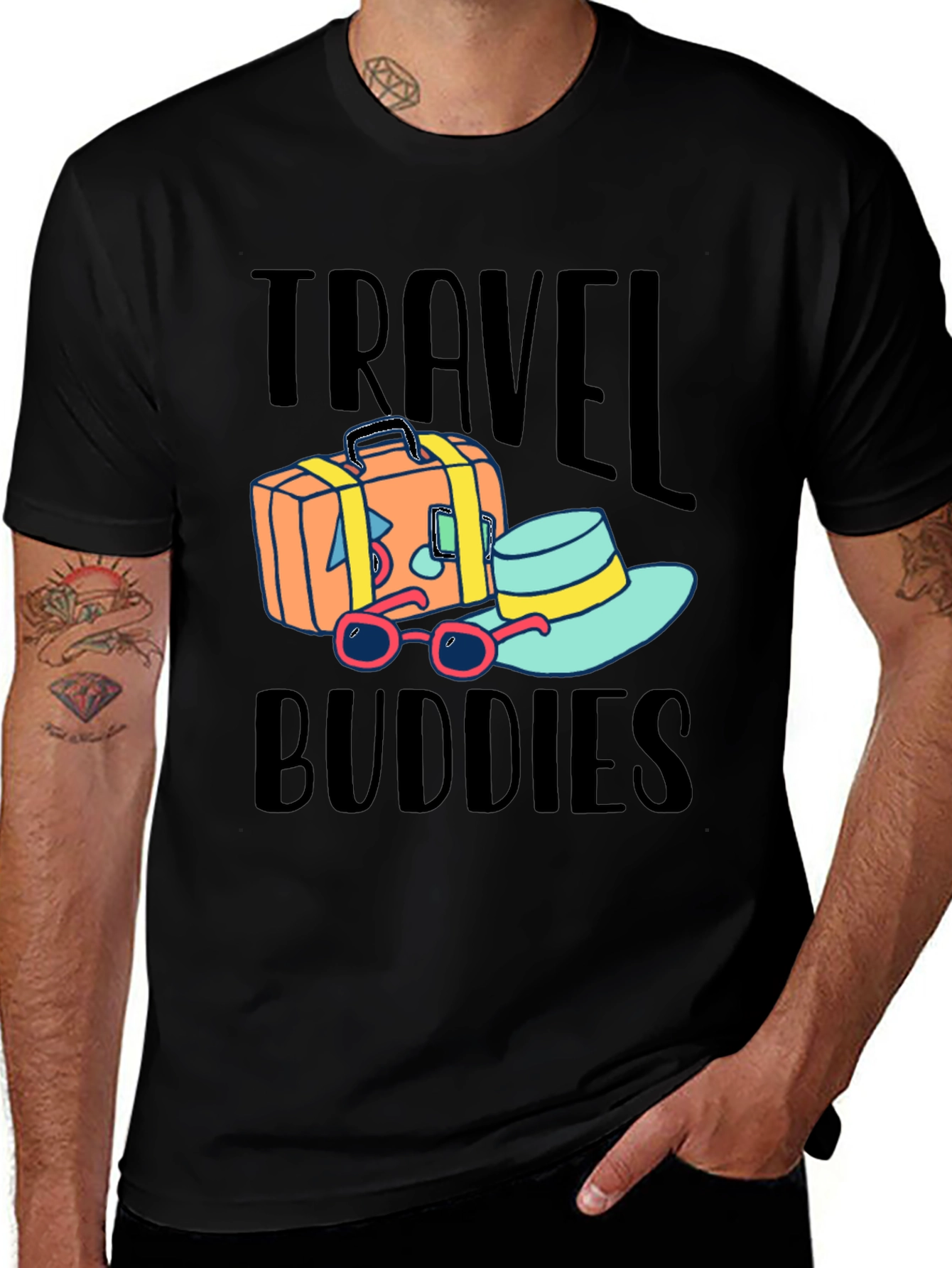 Variant 22 of Travel Buddies T-Shirt