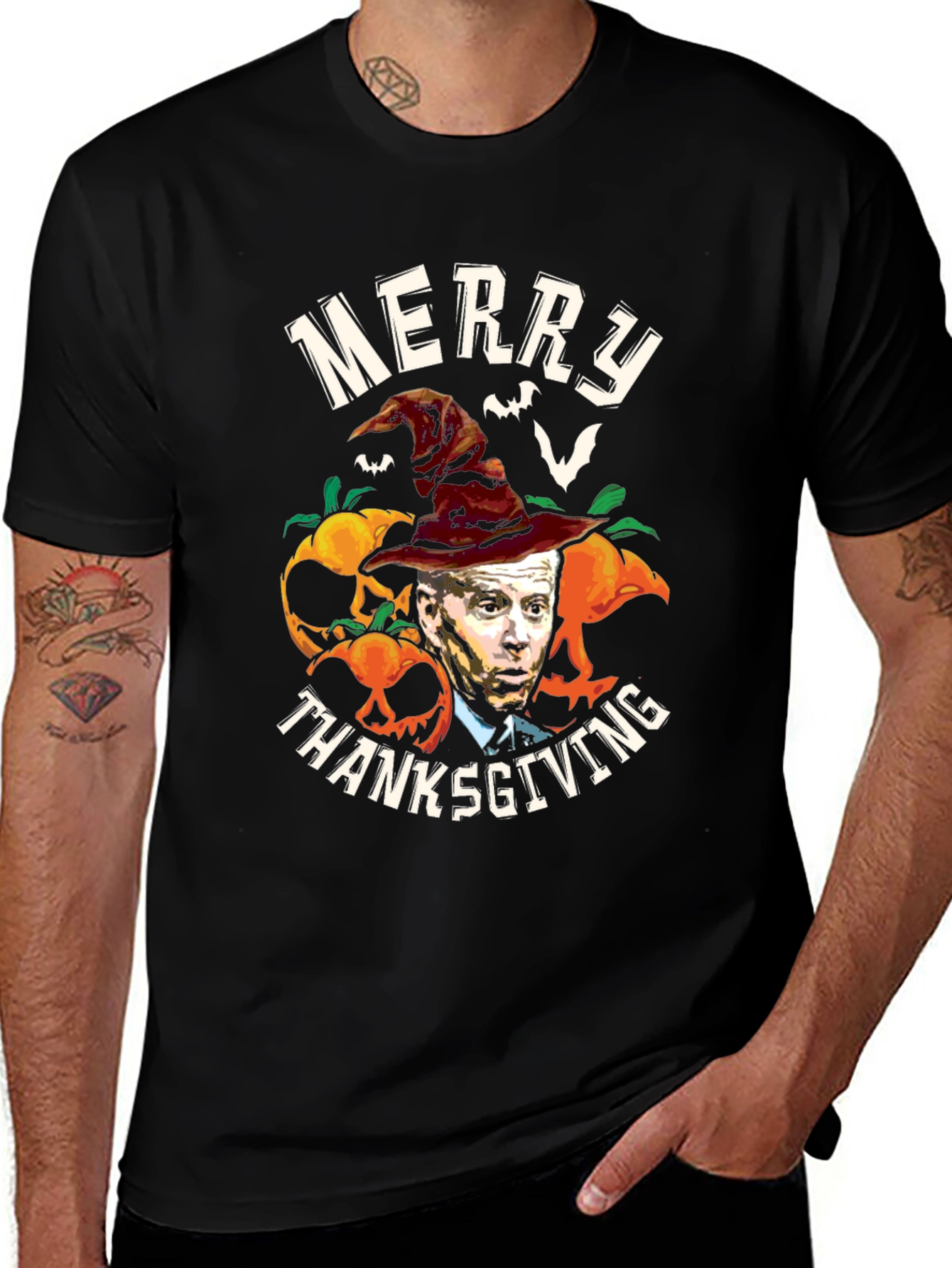 Variant 30 of Merry Thanksgiving Graphic Tee