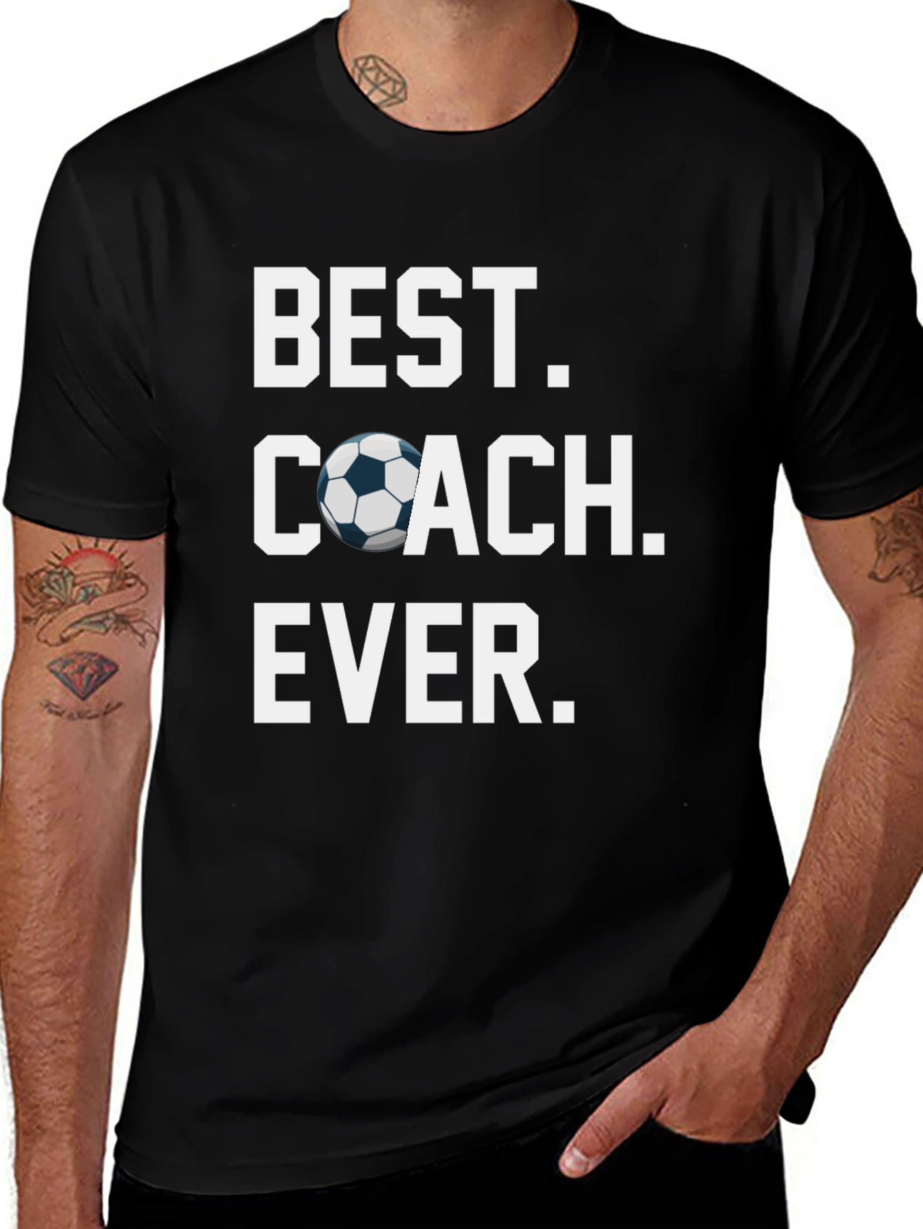 Variant 26 of Best Soccer Coach Ever T-Shirt - Gift for Coaches