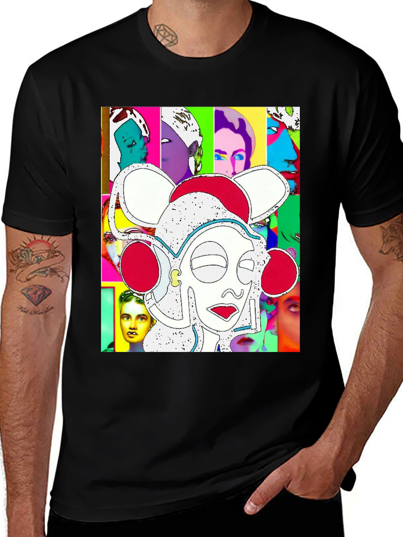 Variant 15 of Pop Art Inspired Graphic Tee