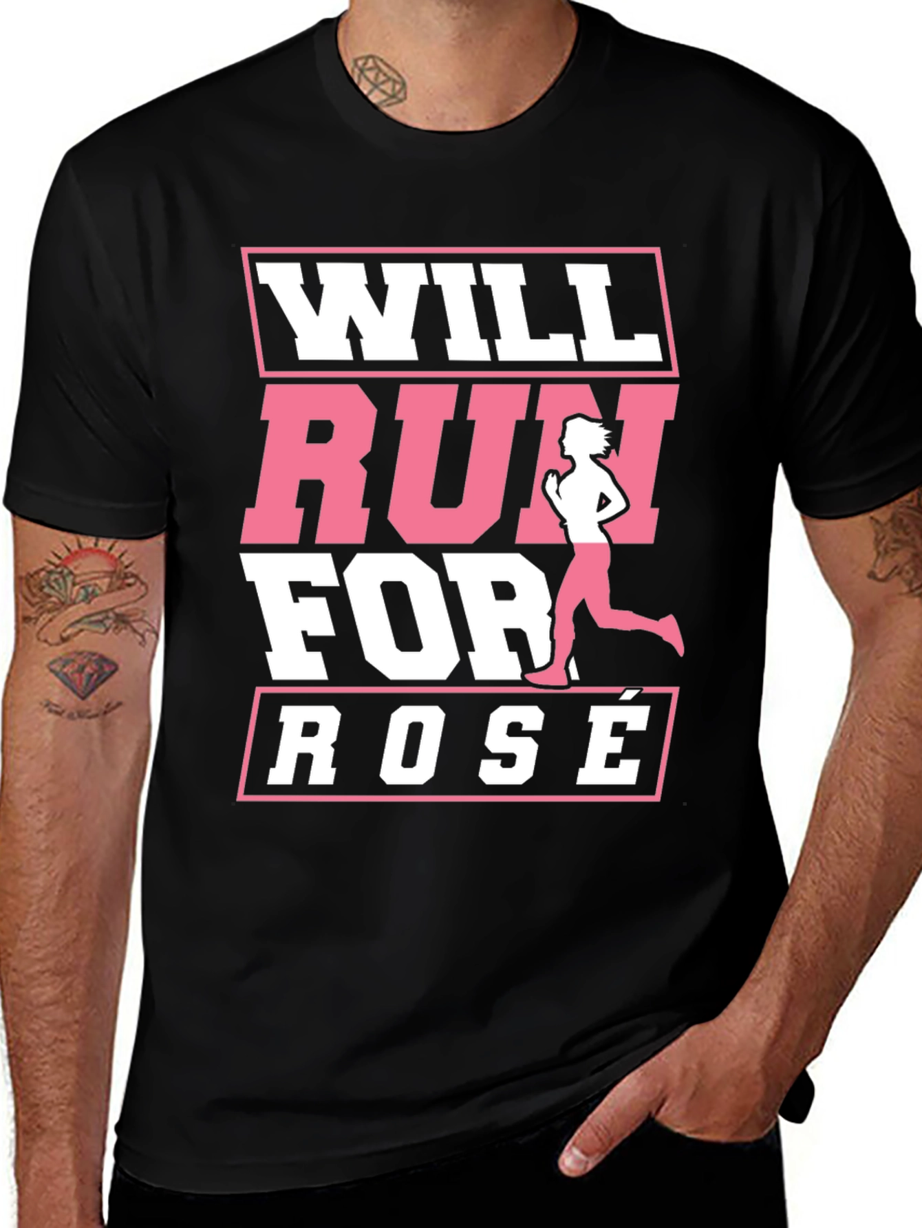 Will Run for Rosé T-Shirt