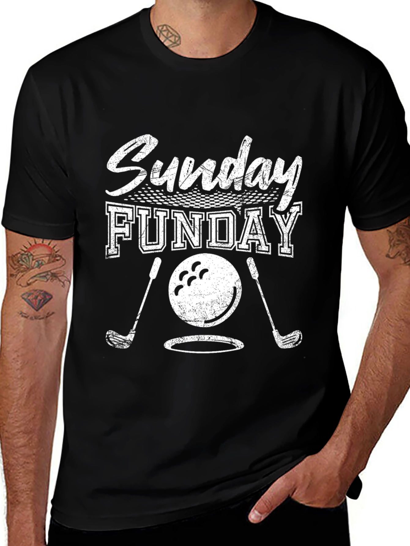 Sunday Funday Golf T-Shirt - Perfect for Golf Lovers