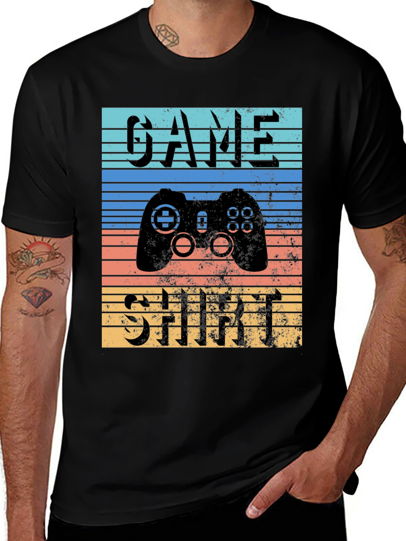 Variant 8 of Gamer T-Shirt - Retro Game Shirt