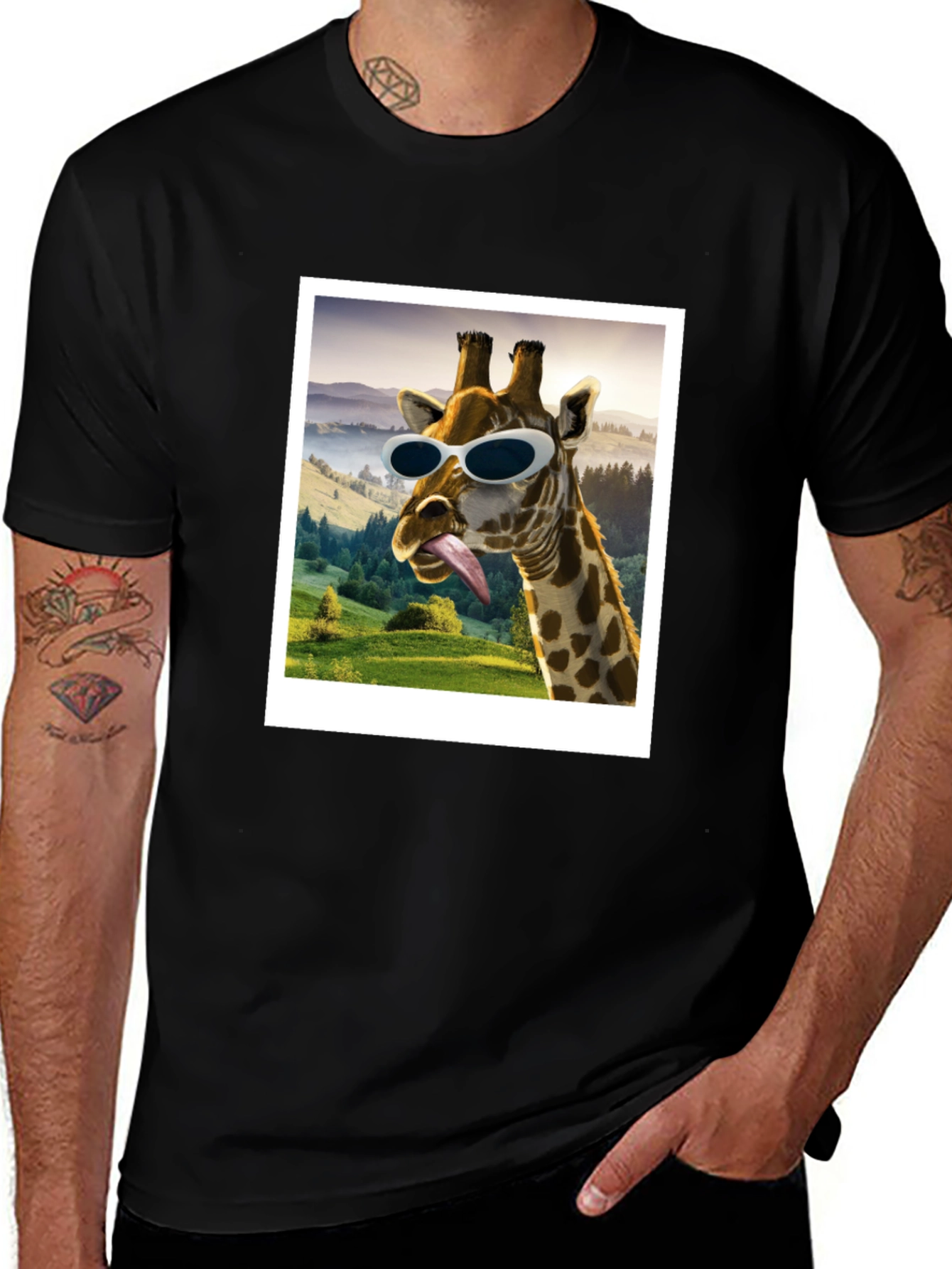 Variant 23 of Cool Giraffe T-Shirt