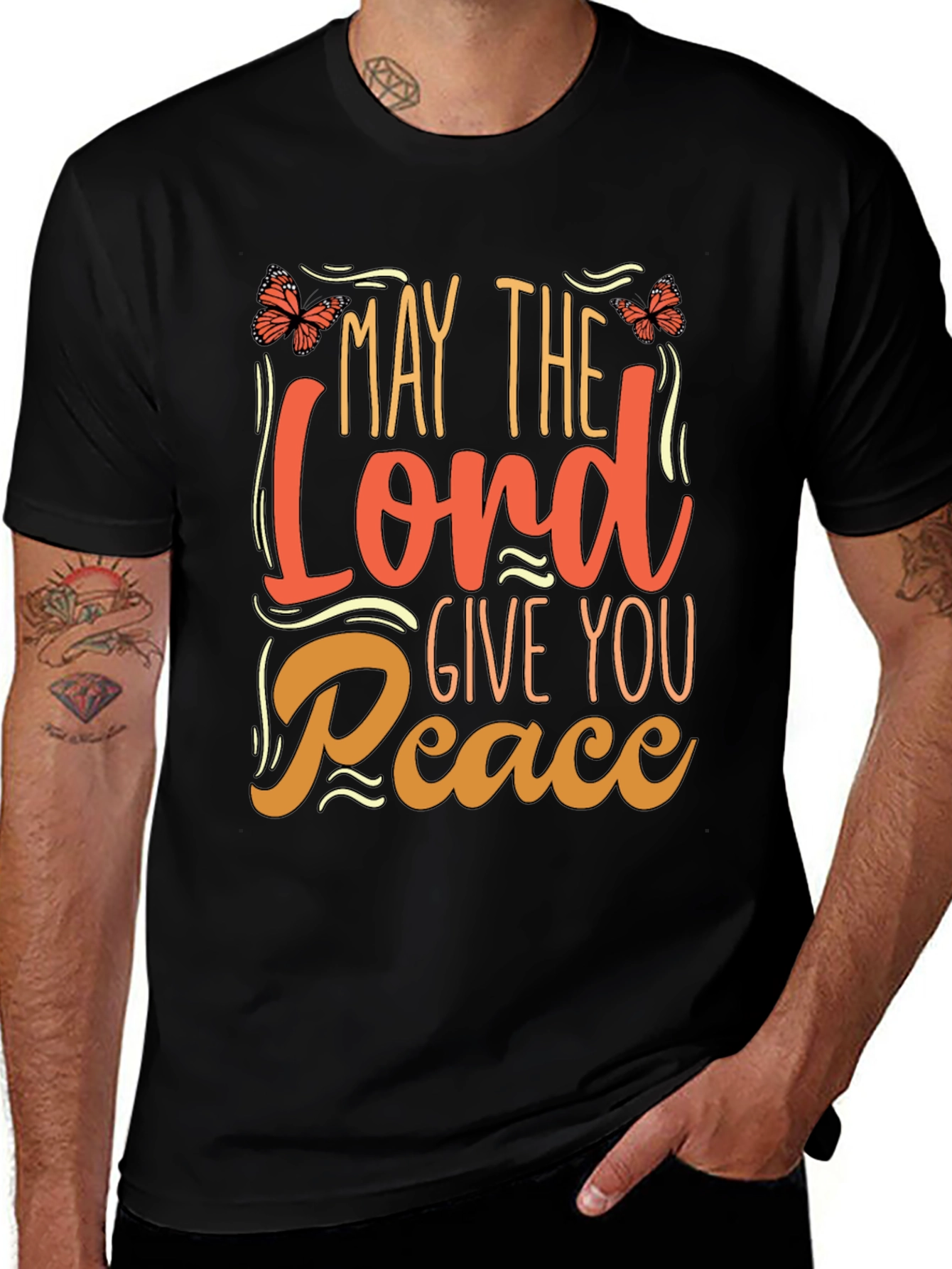 Variant 24 of May the Lord Give You Peace T-Shirt