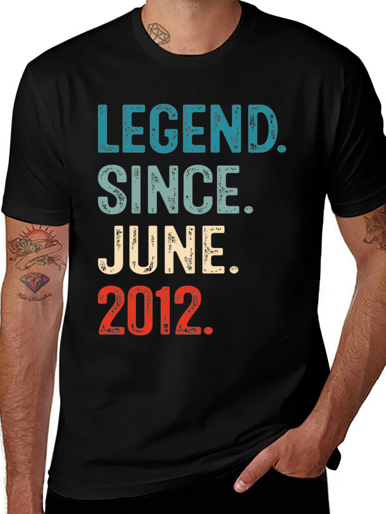 Variant 5 of Legend Since June 2012 - Graphic T-Shirt