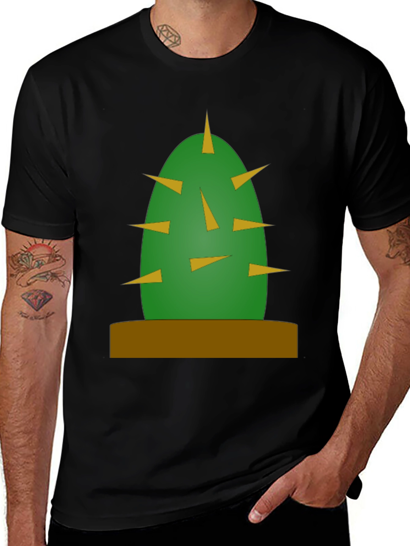 Variant 19 of Cactus T-Shirt - Prickly Plant Graphic Tee