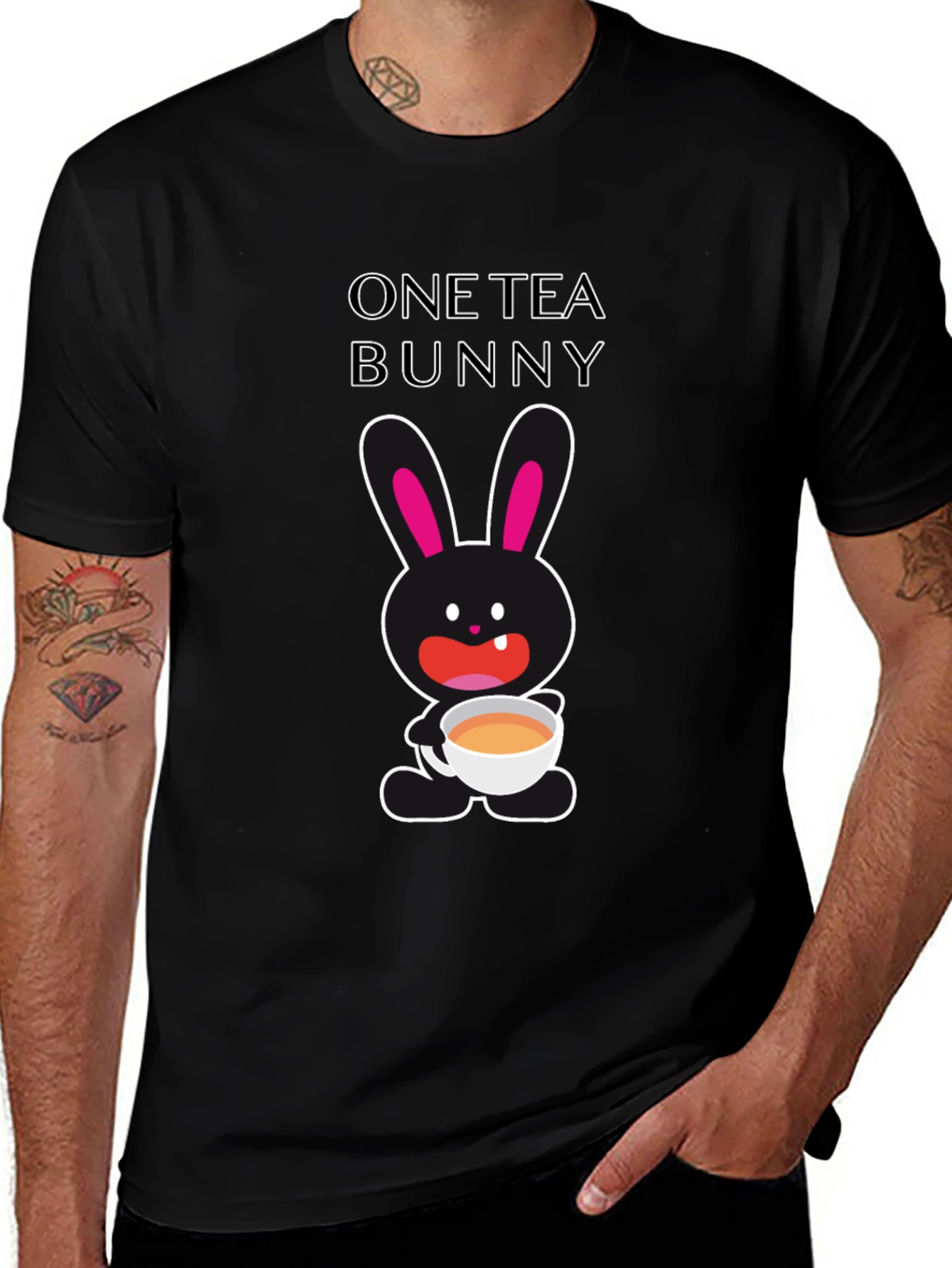Variant 26 of One Tea Bunny Graphic T-Shirt