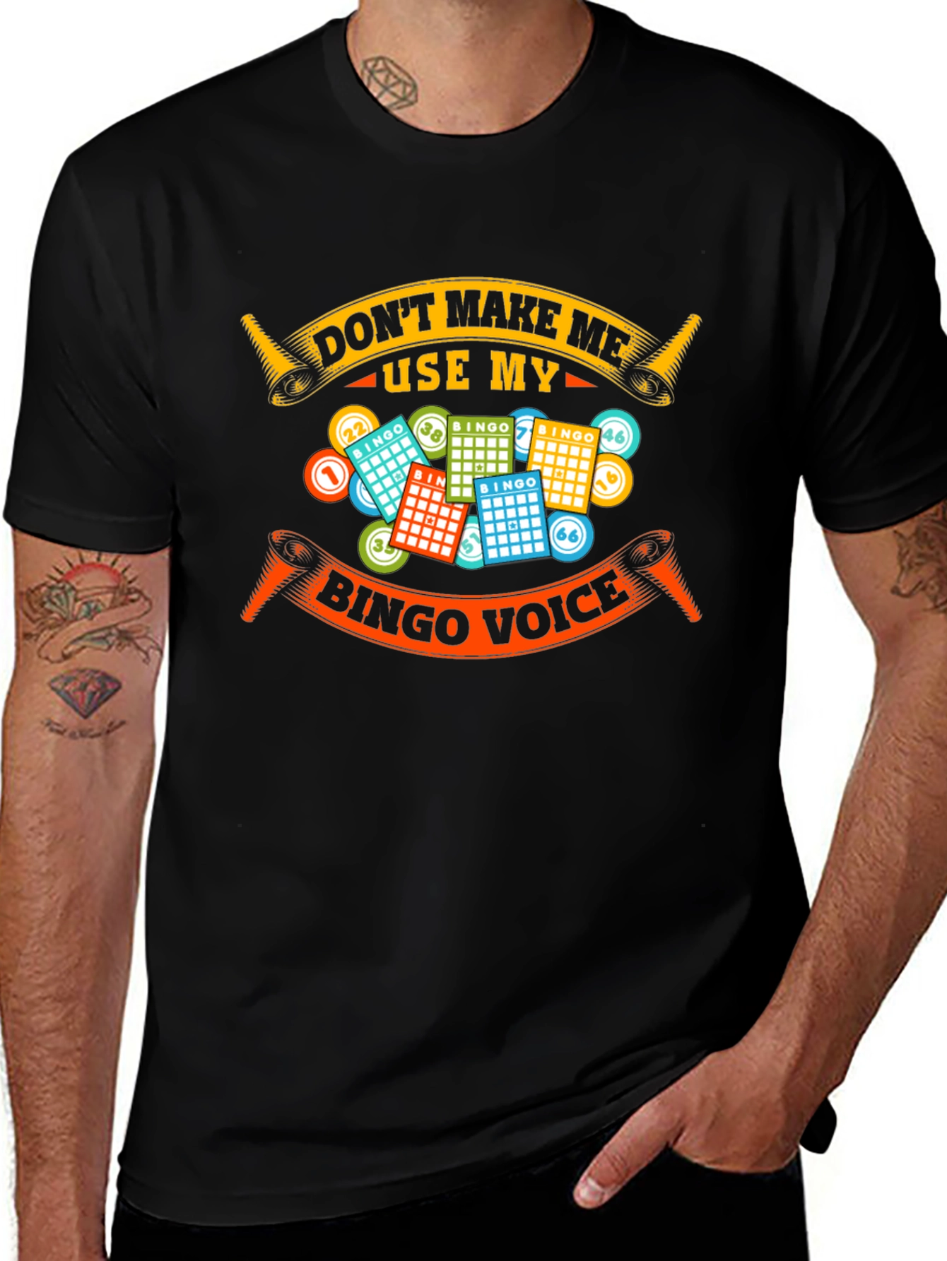 Variant 11 of Bingo Voice T-Shirt