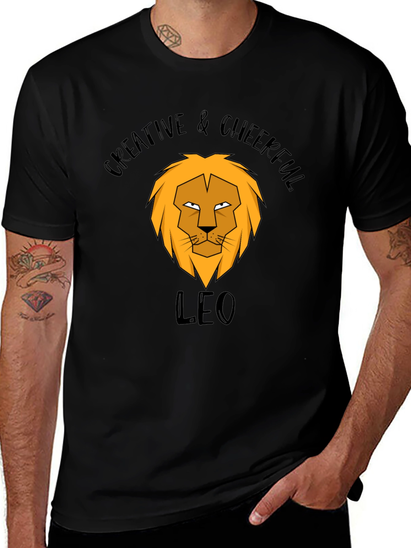 Creative & Cheerful Leo Zodiac T-Shirt