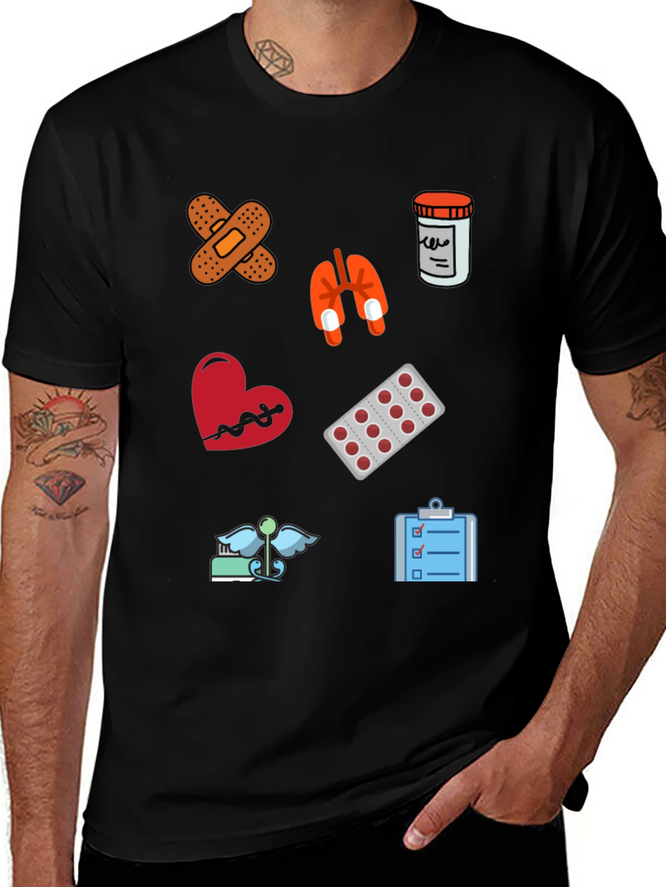 Variant 4 of Medical Icon T-Shirt - Doctor Nurse Gift