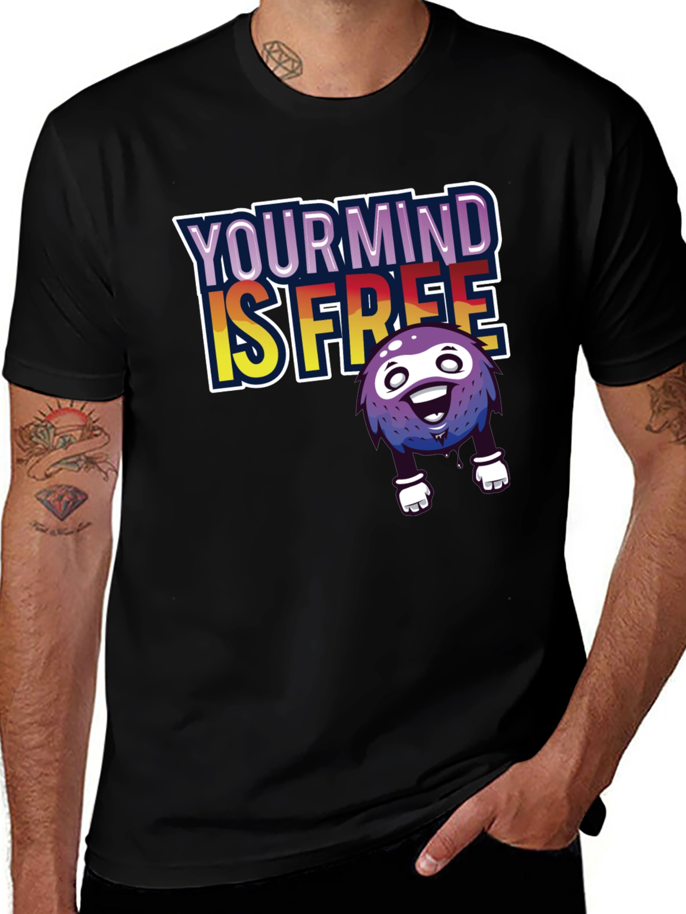 Variant 20 of Your Mind Is Free Graphic Tee